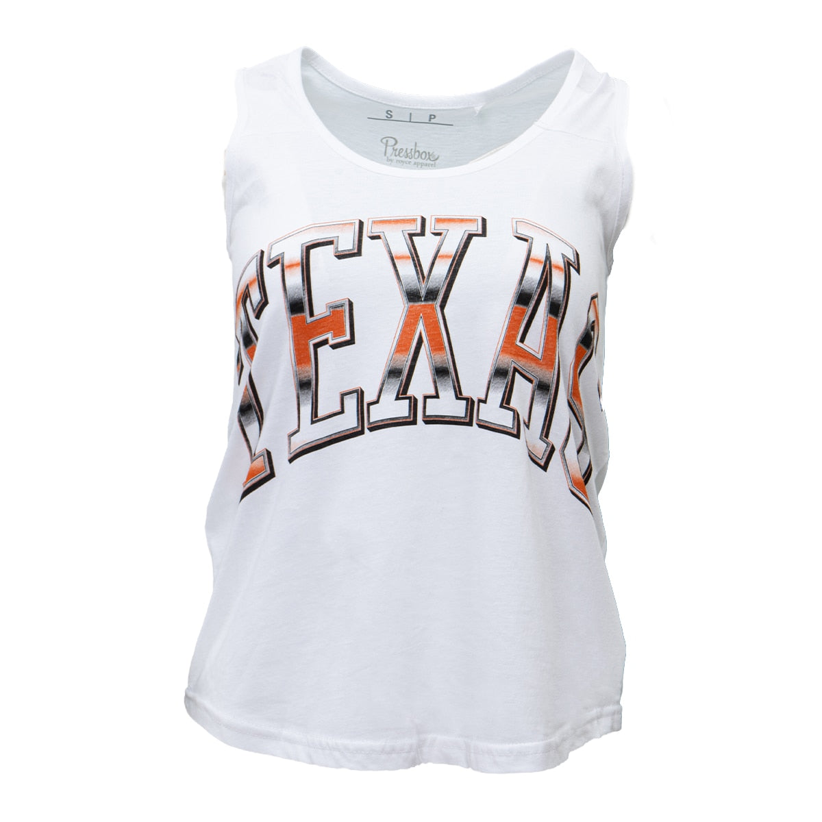 Pressbox Texas Longhorns Sonoma Chrome Tank