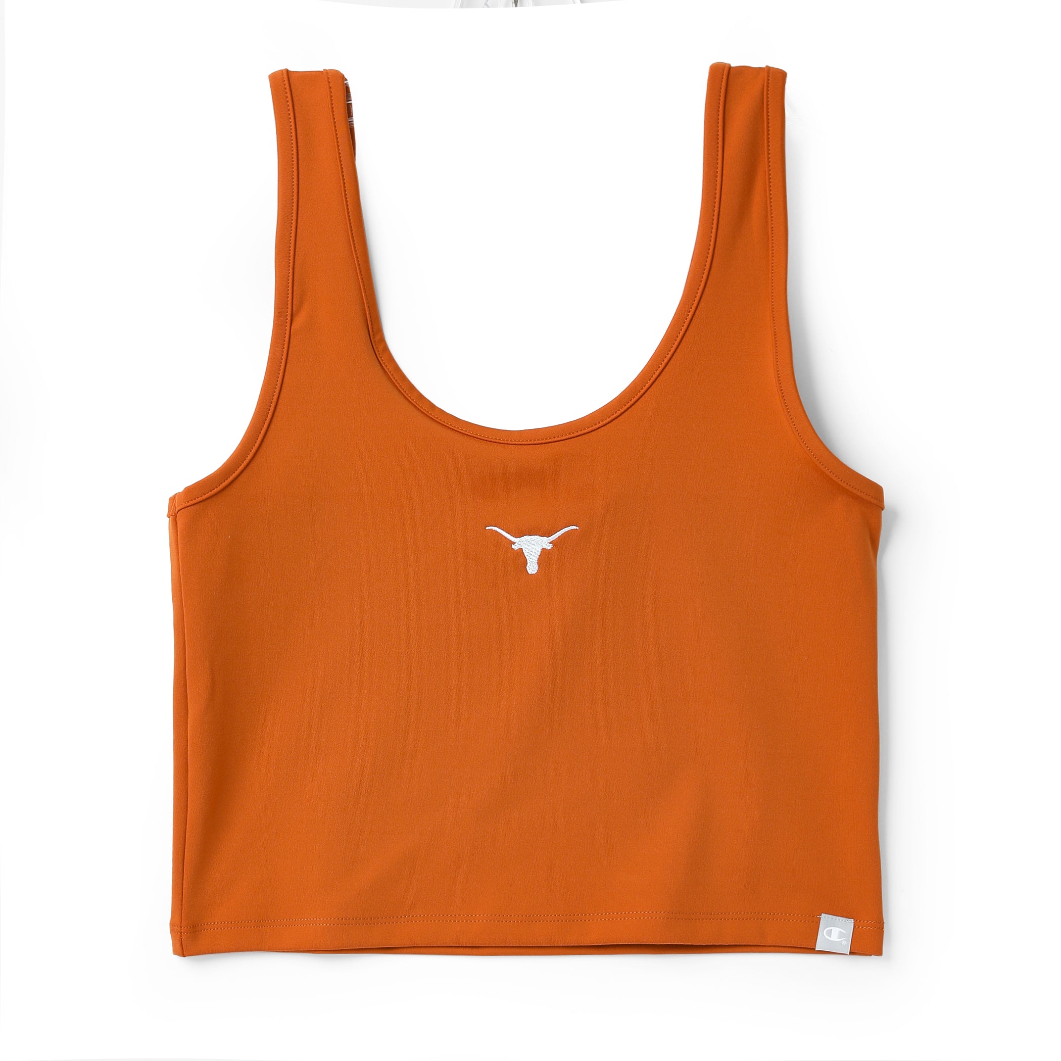Champion Texas Longhorns Tailgate Her Scoop Crop Tank