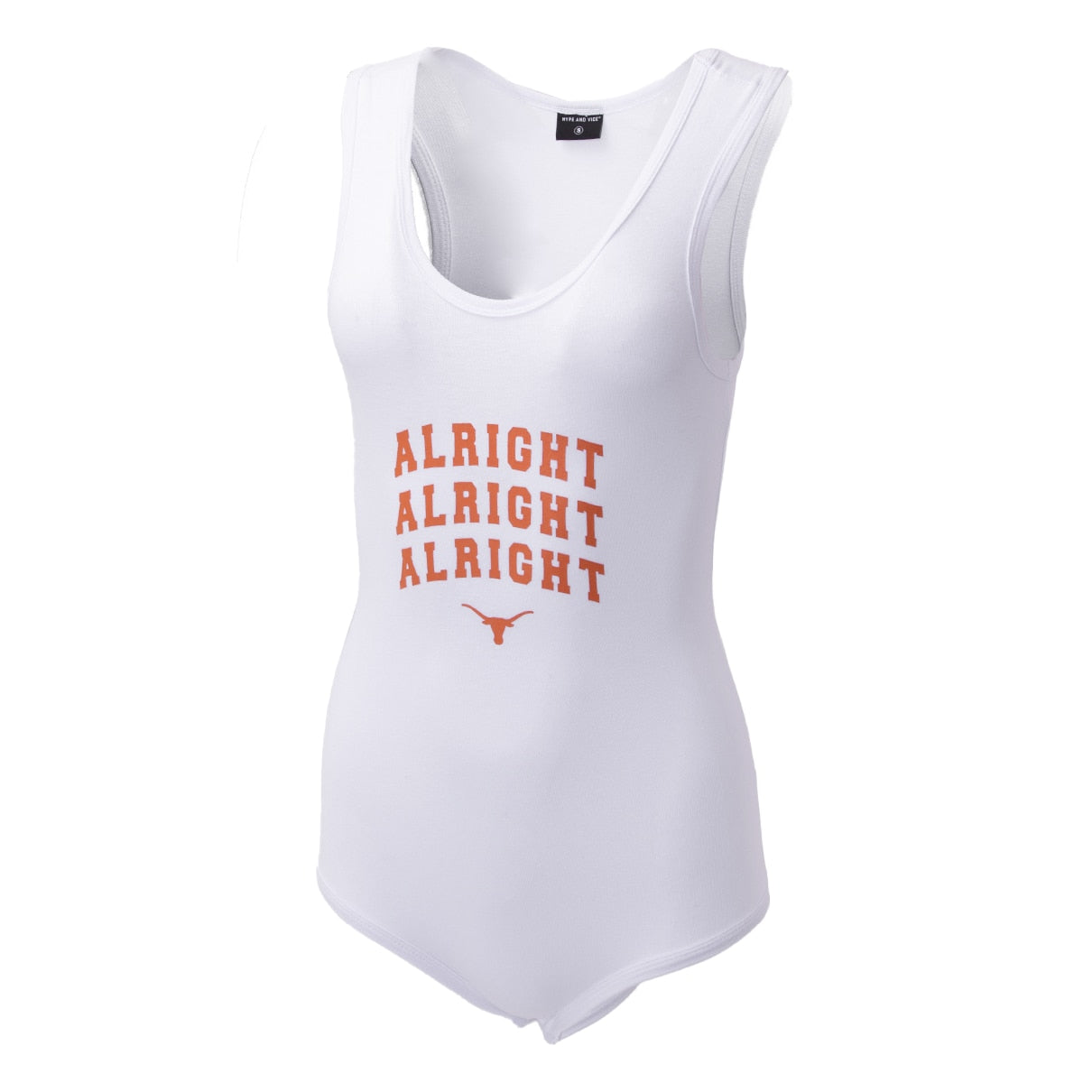 Hype and Vice Alright Racerback Bodysuit