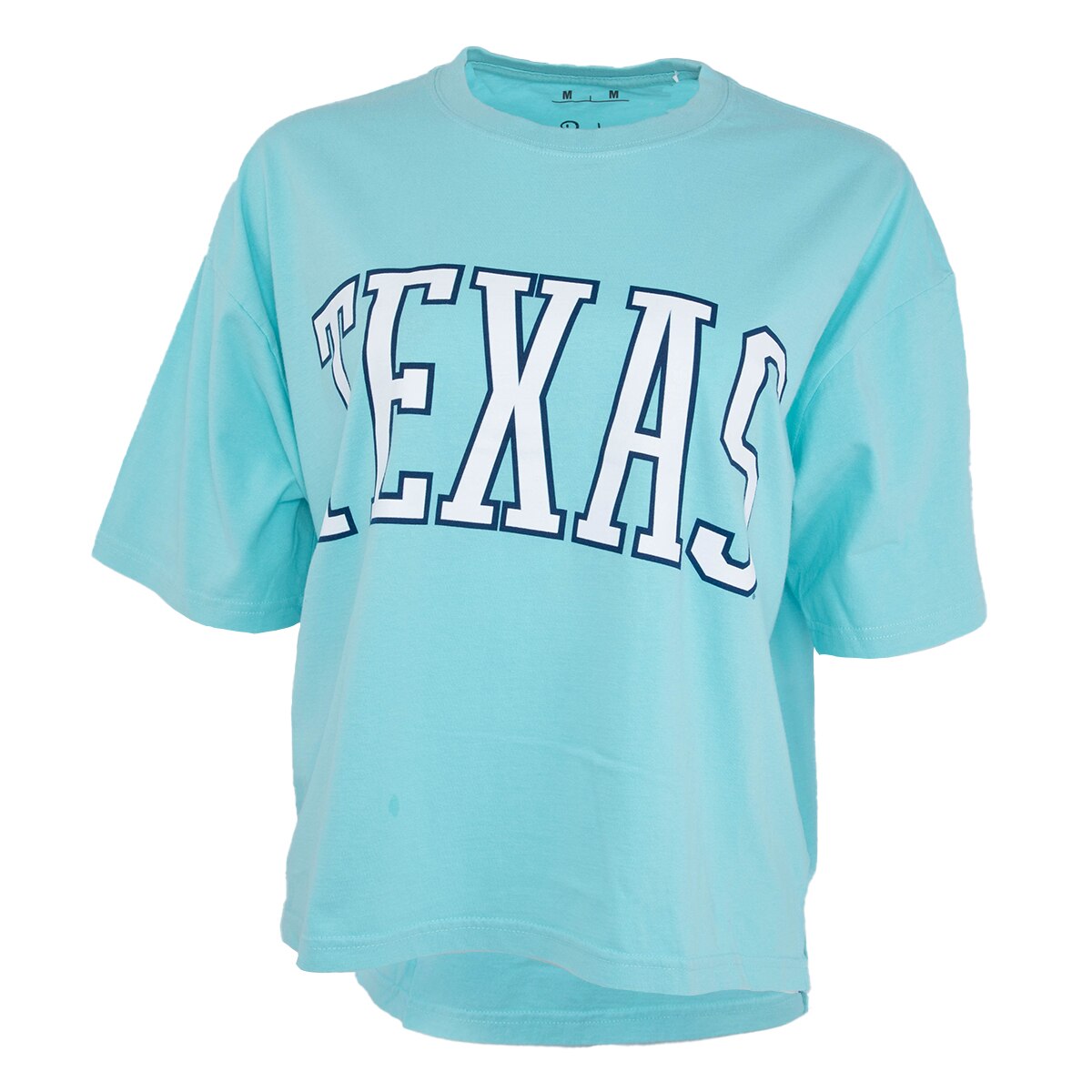 Pressbox Texas Longhorns Southlawn Beach Motley Waist Tee