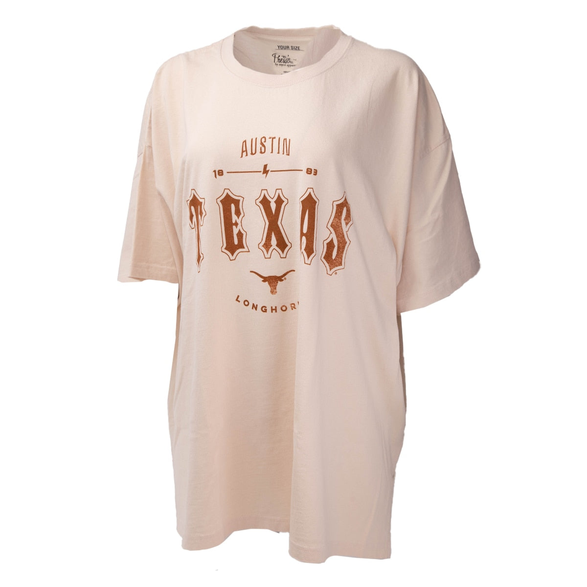 Pressbox Texas Longhorns Gridiron Tour Dates Tee