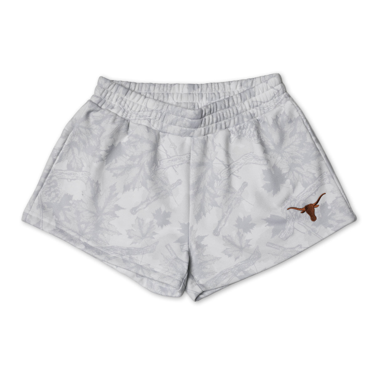 ZooZatZ Texas Longhorns Camo Knockout Fleece Short
