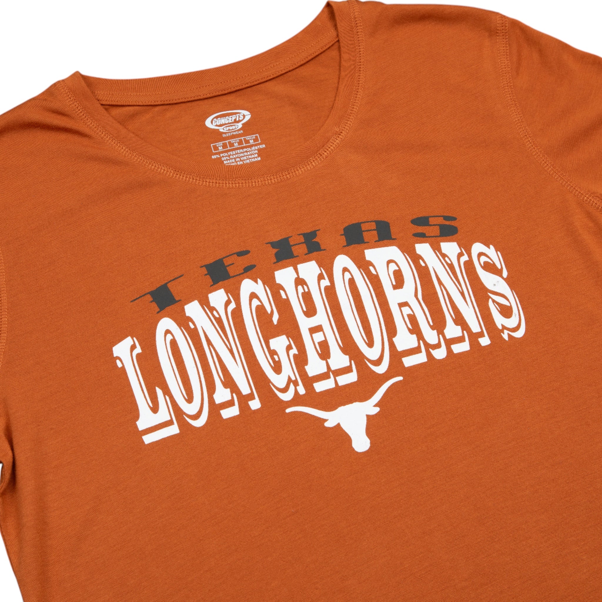 Texas Longhorns Plaid Packaged Sleep Set