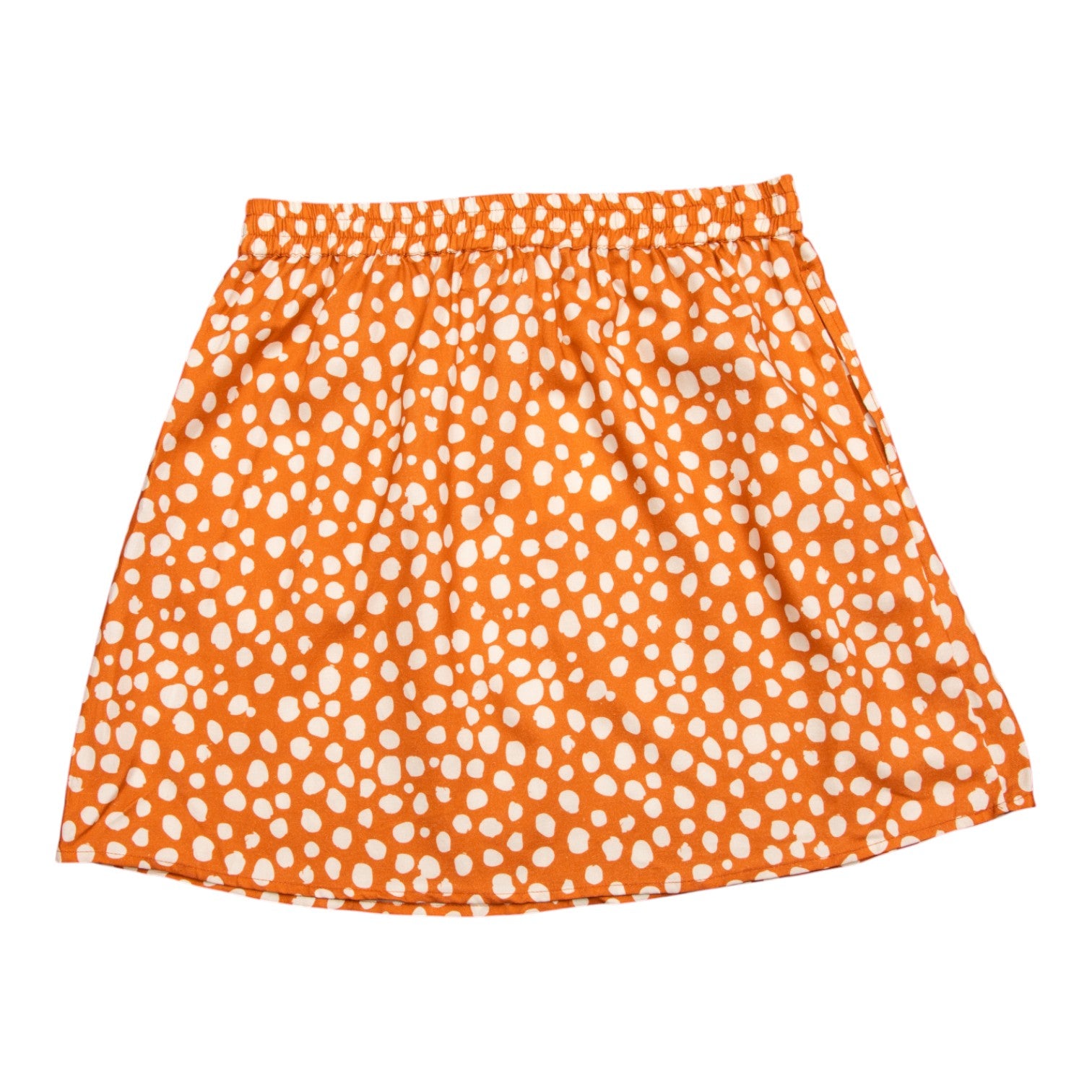 Stewart Simmons Dot Twill A-Line Skirt