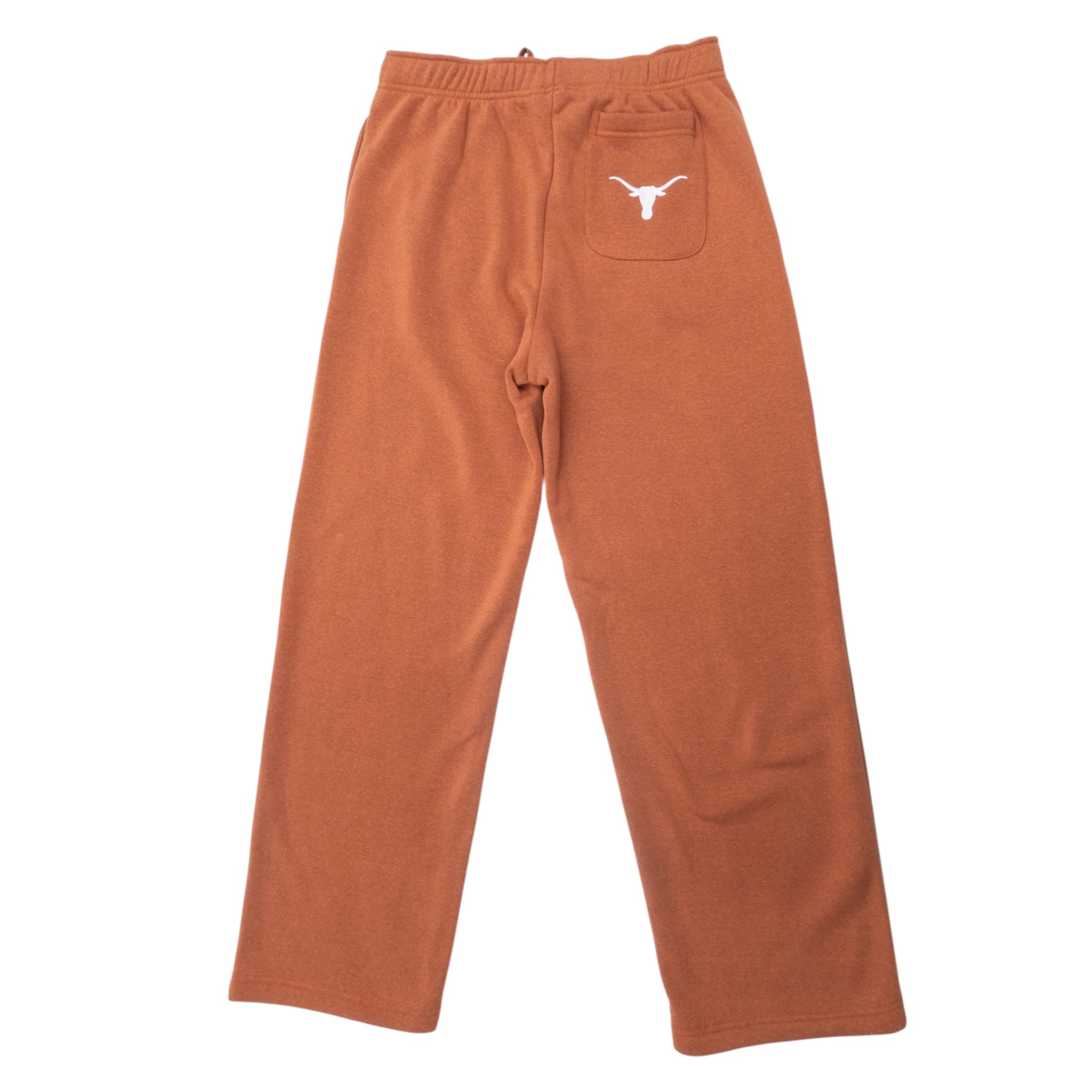 ZooZatZ Texas Longhorns Wide Leg Fleece Pant Burnt Orange
