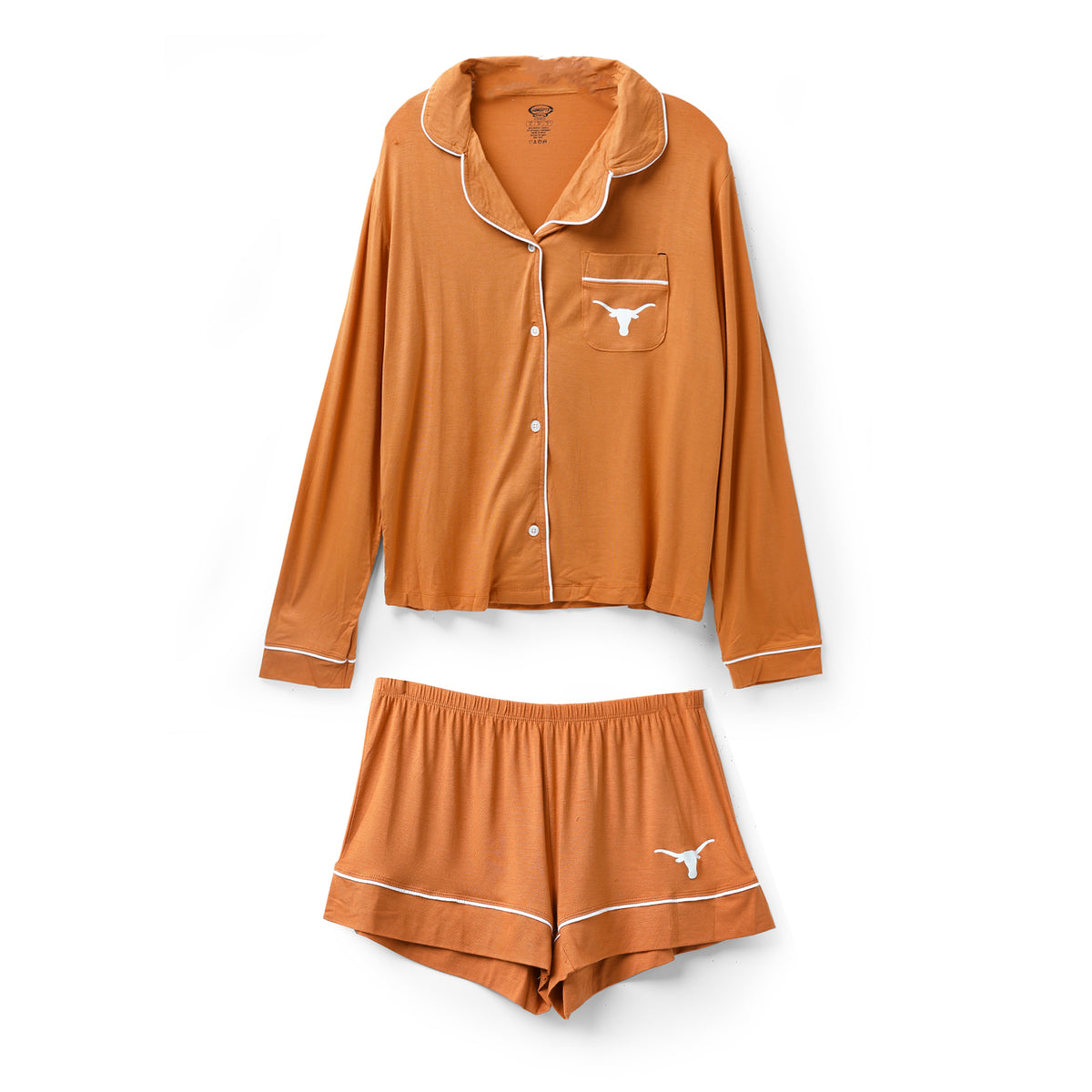 Texas Longhorns Medley Contrast Sleep Set