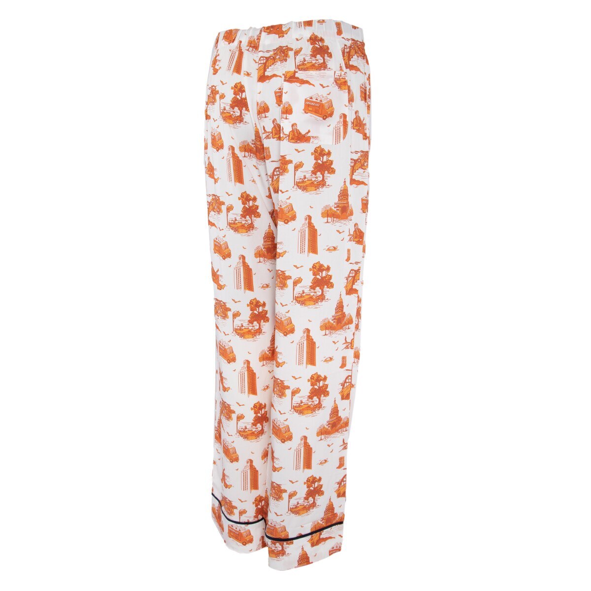 Texas Exes Katie Kime Austin Toile Pajama Set