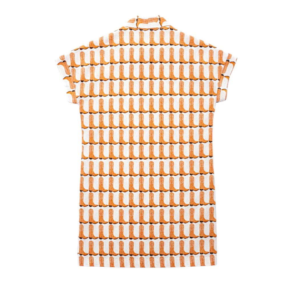 Nancy Boot Print Dress