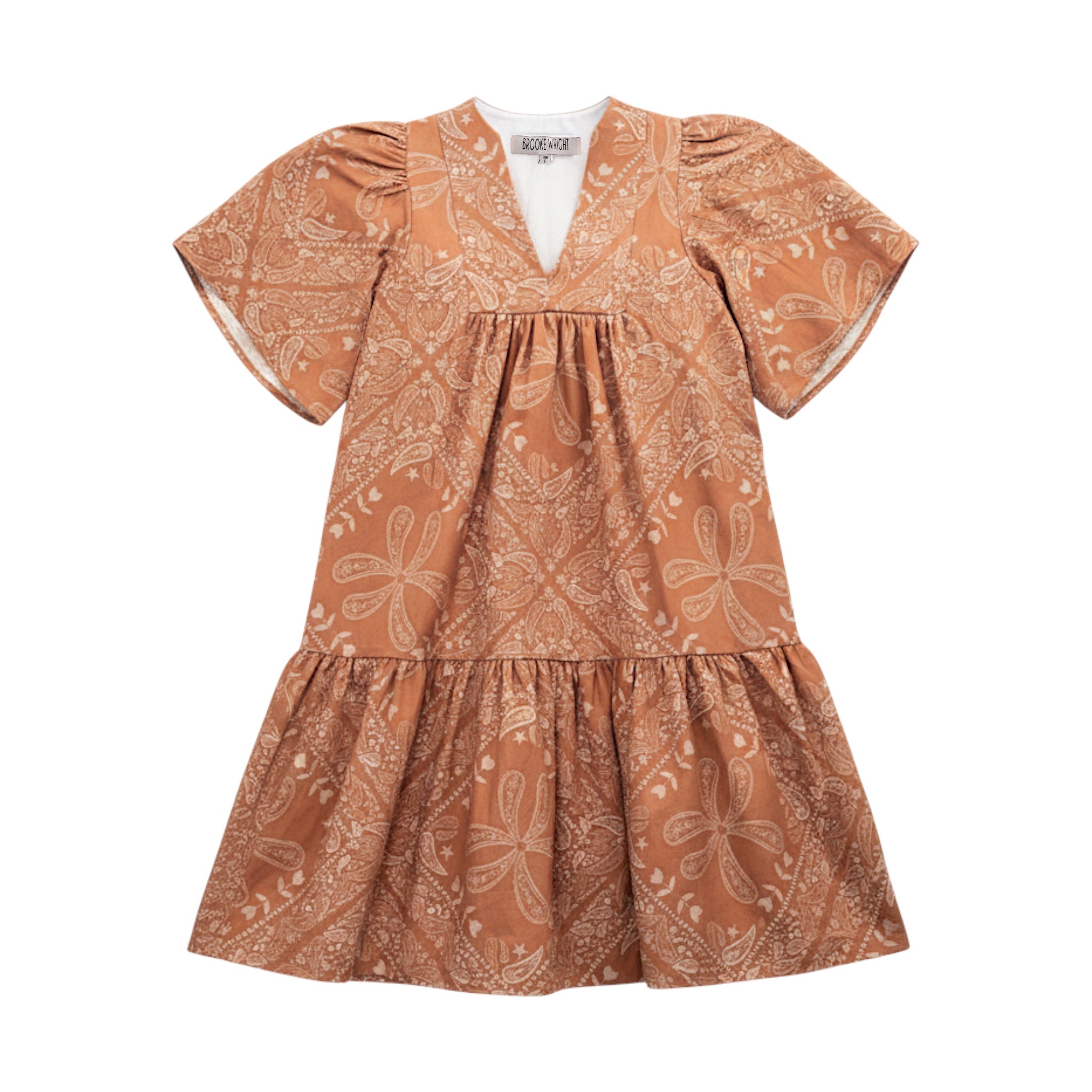 Ophelia Bandana Print Dress