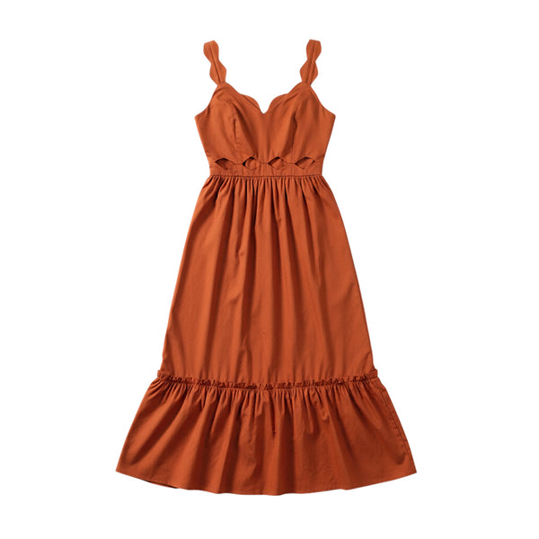 riley embroidered midi dress Riley Dress main image 1