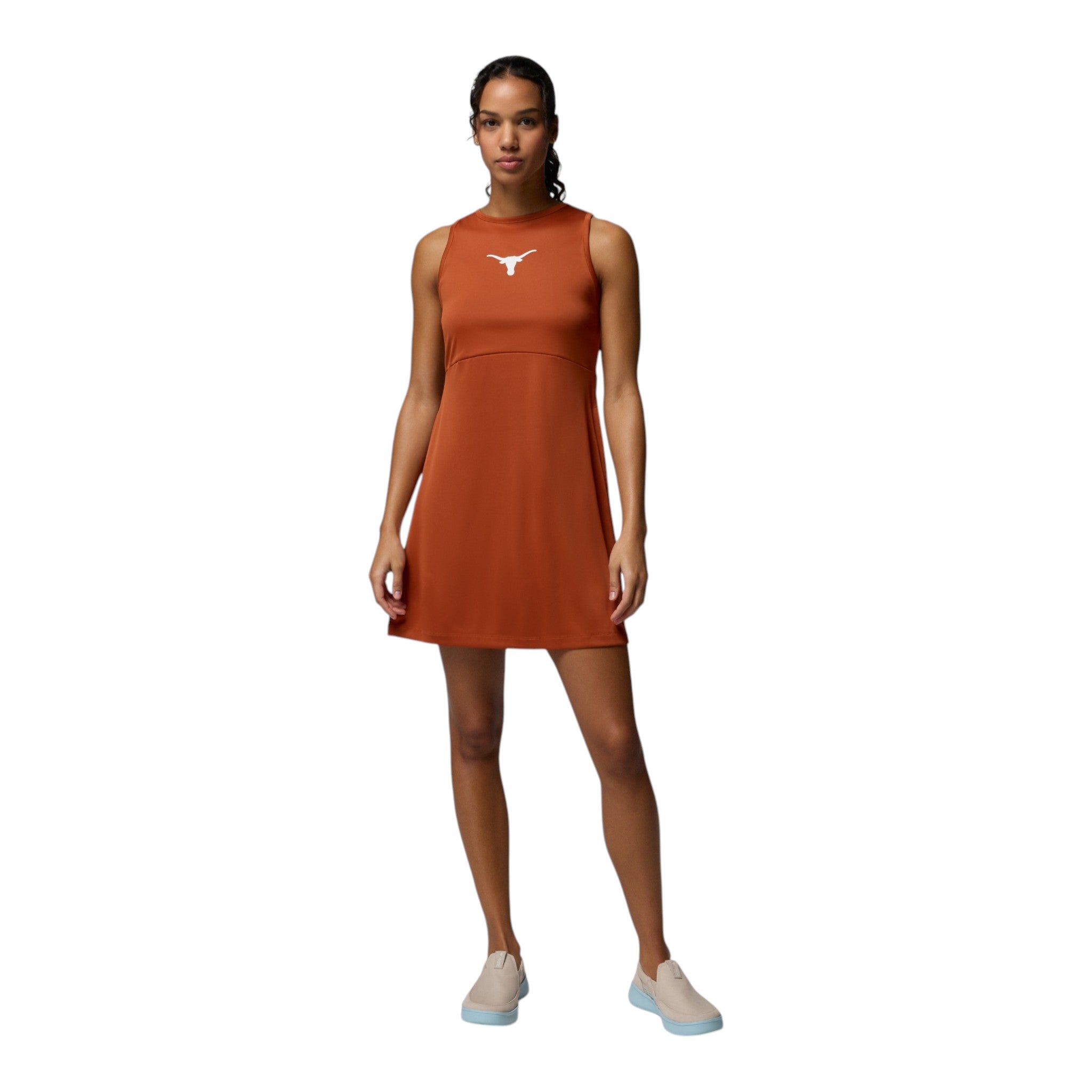 Columbia Texas Longhorns Tidal Tank Dress Burnt Orange