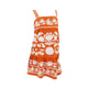 Burnt Orange + White