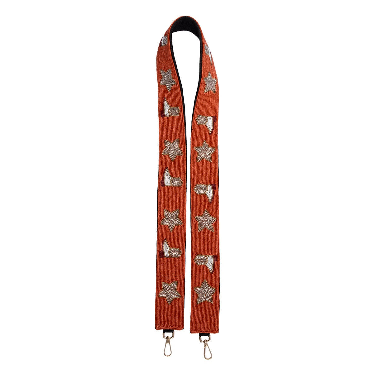 Star Boot Beaded Purse Strap