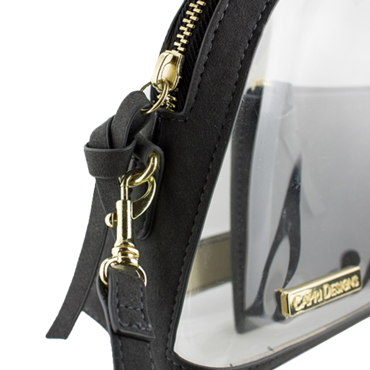 Stadium Half Moon Clear Capri Bag