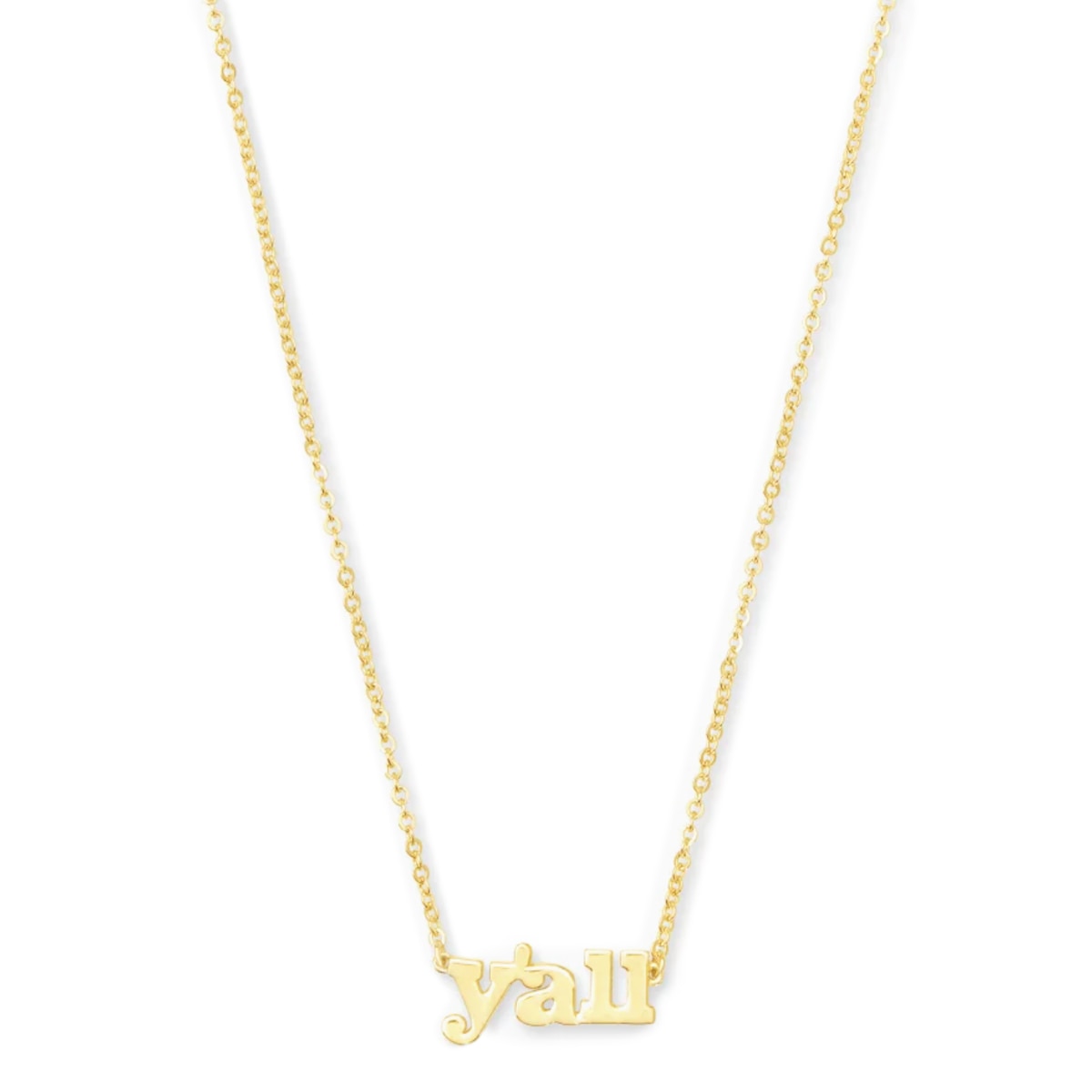 Kendra Scott Y'all Pendant Necklace