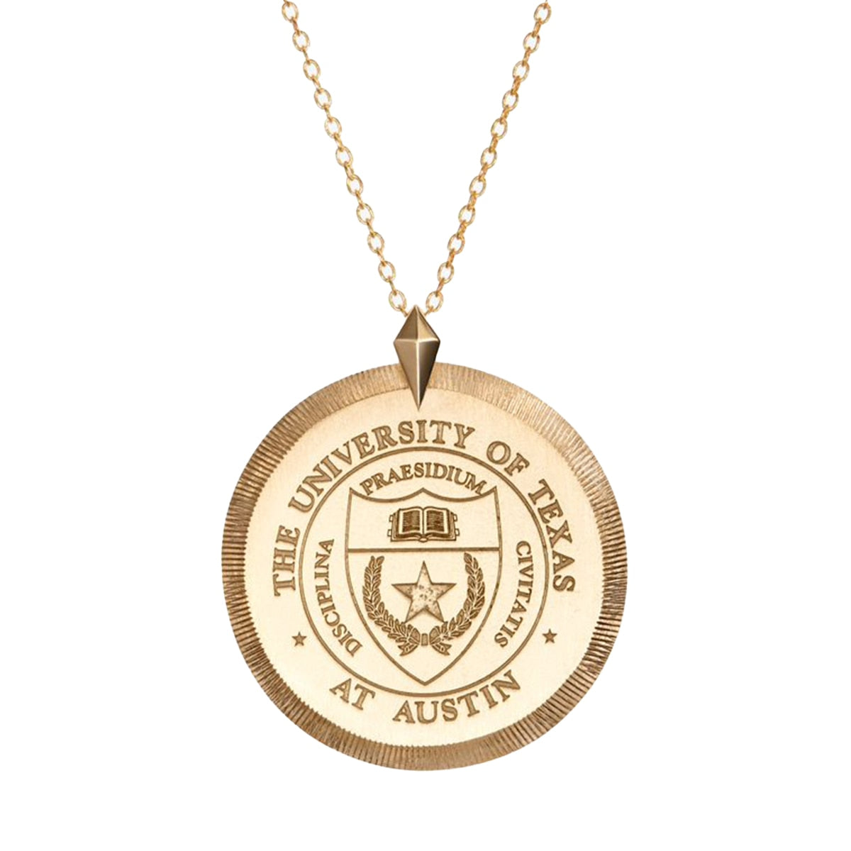 University of Texas Seal Florentine Necklace