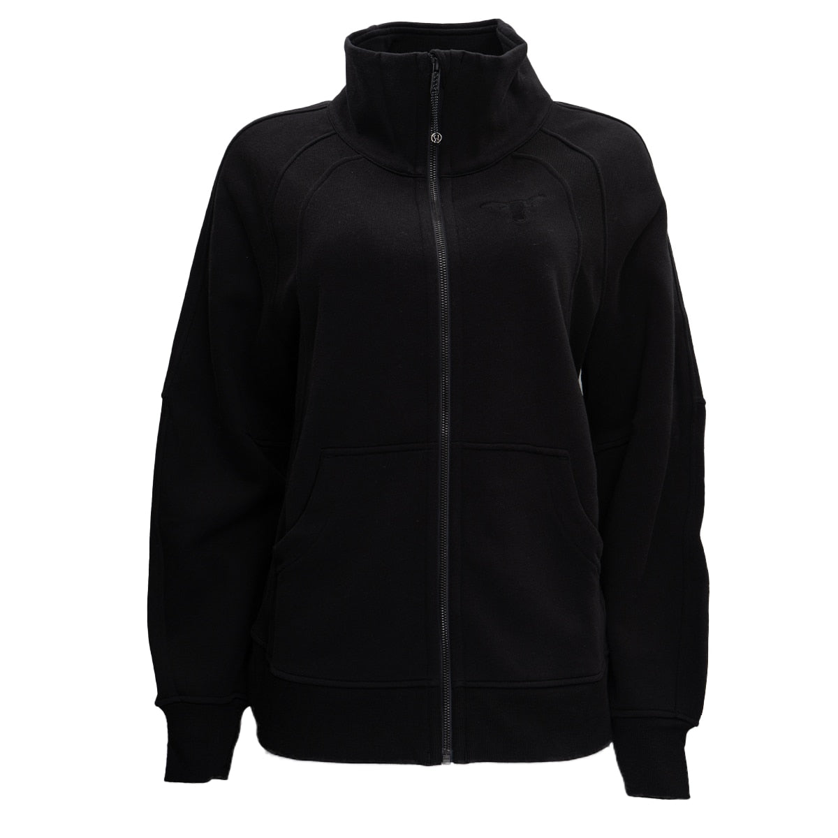 lululemon Texas Longhorns Scuba Oversized Funnel Neck Full Zip