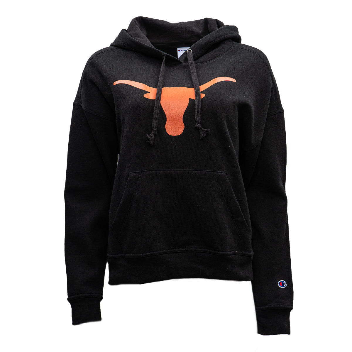 Women's Champion Texas Longhorns Primary Powerblend Hoodie