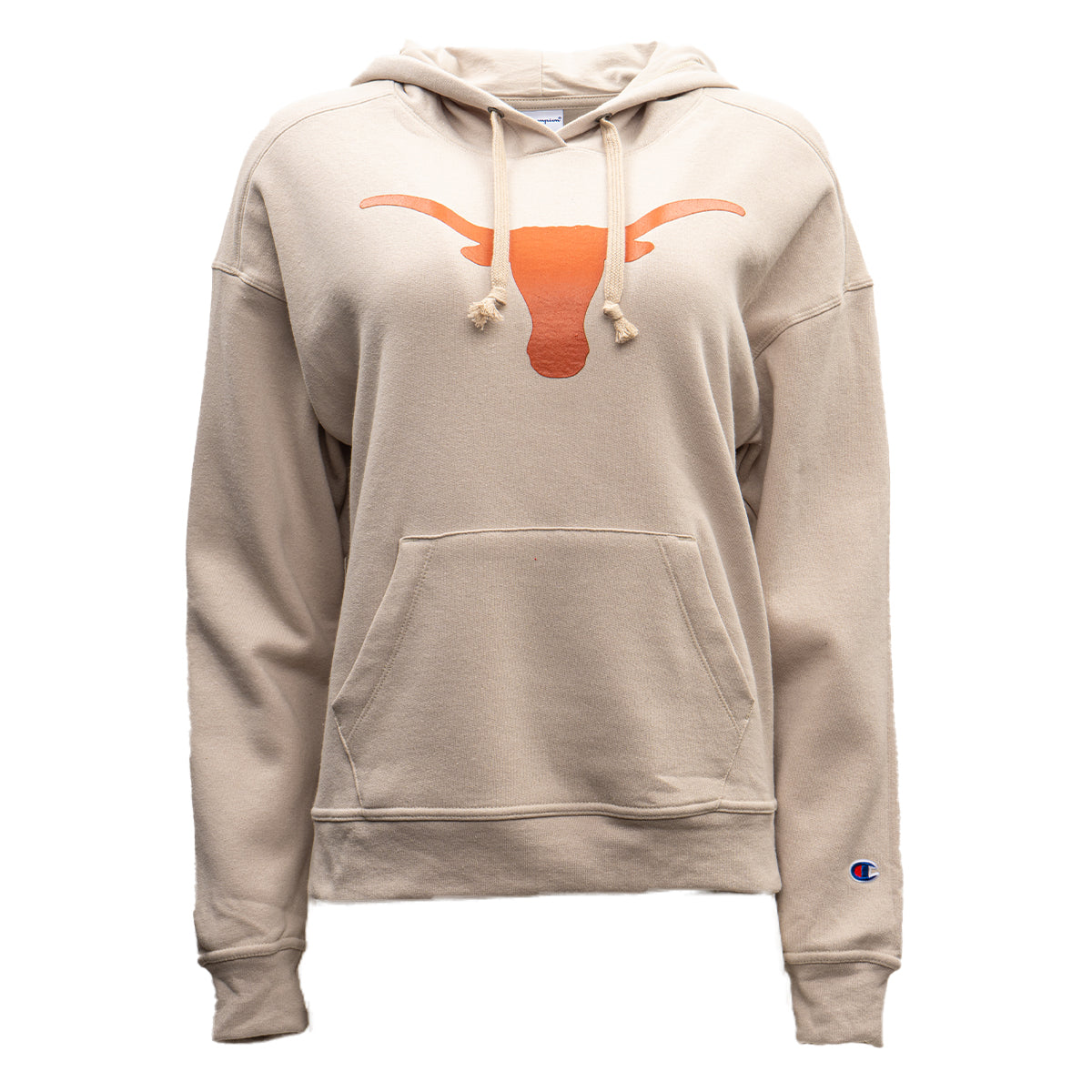 Women's Champion Texas Longhorns Primary Powerblend Hoodie