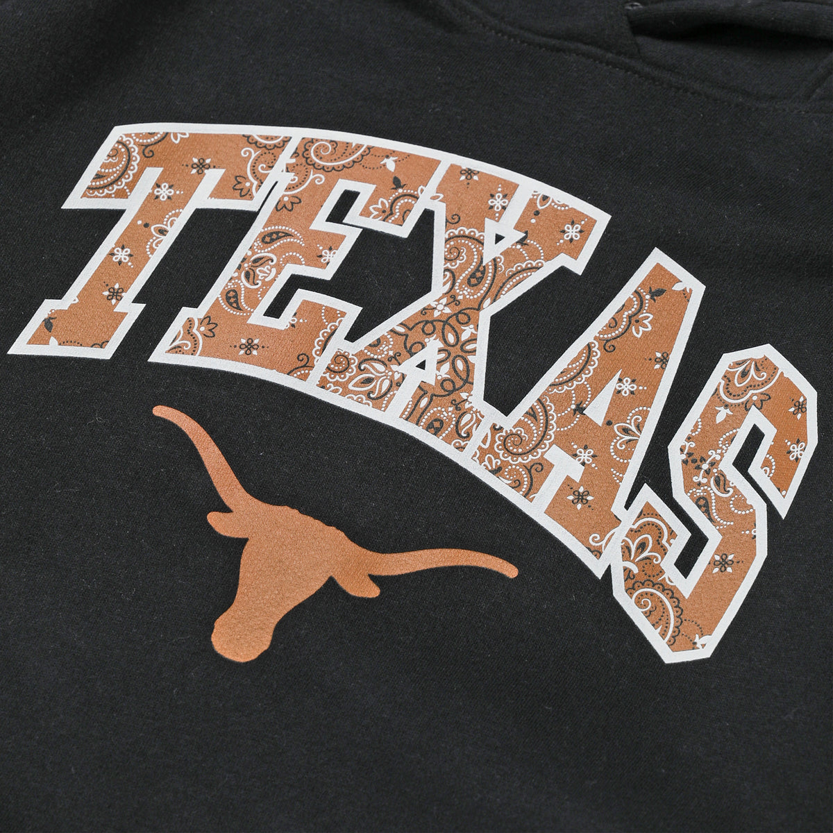 Texas Longhorns Women's 1991 Arch Bandana Hoodie