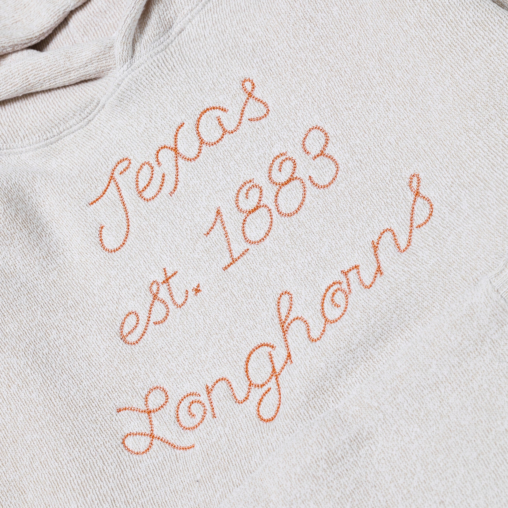 Chicka-D Texas Longhorns Club Chainstitch Weekender Hoodie