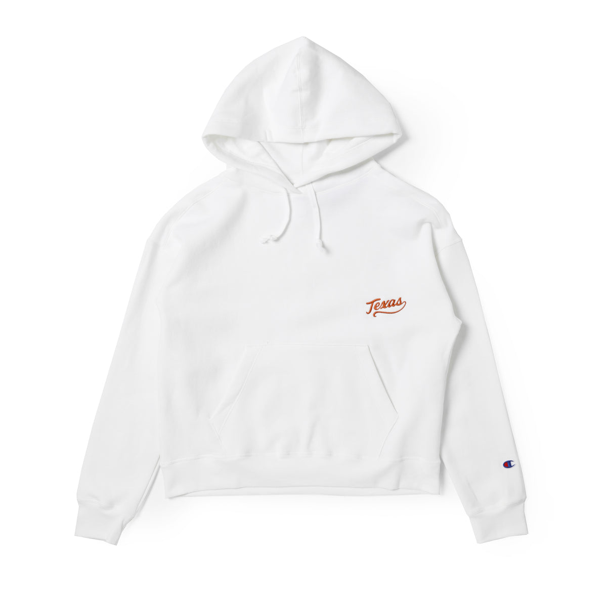 Champion Texas Longhorns Women's Pocket Embroidered Powerblend Hoodie