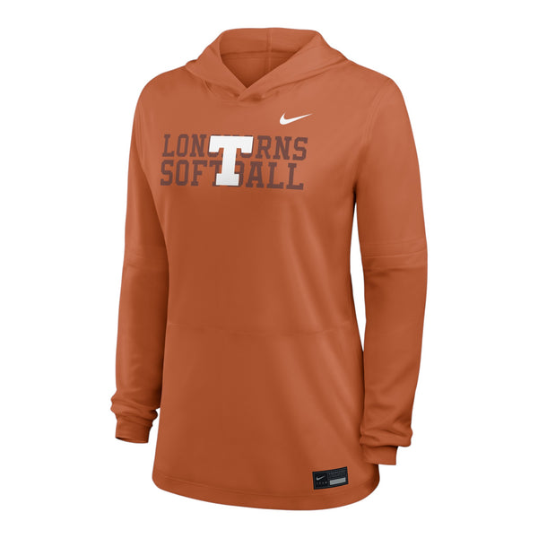 Nike Texas Longhorns Light Weight Hooded Softball Top | University