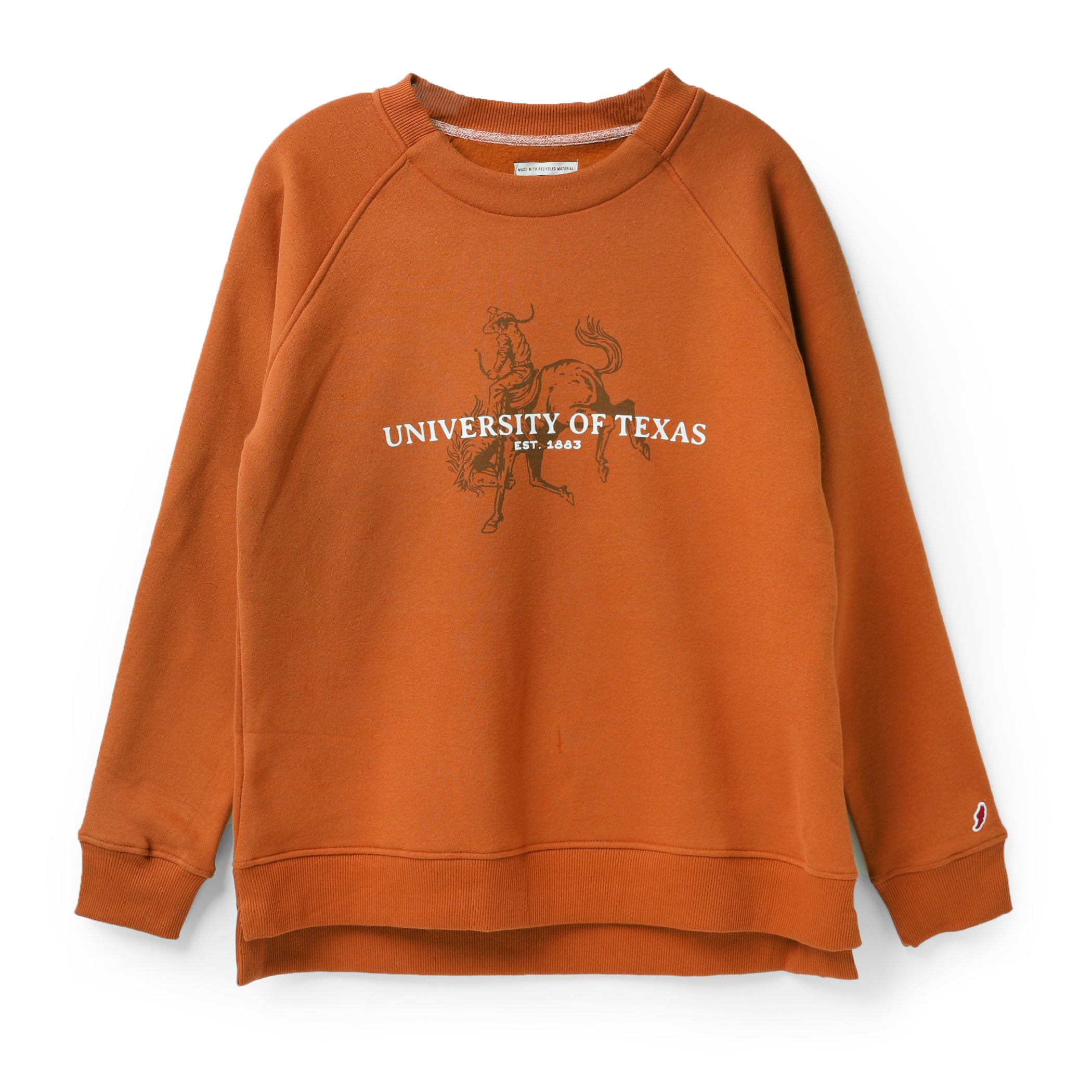 Texas Longhorns Women's Tonal Jockey 1991 Crew