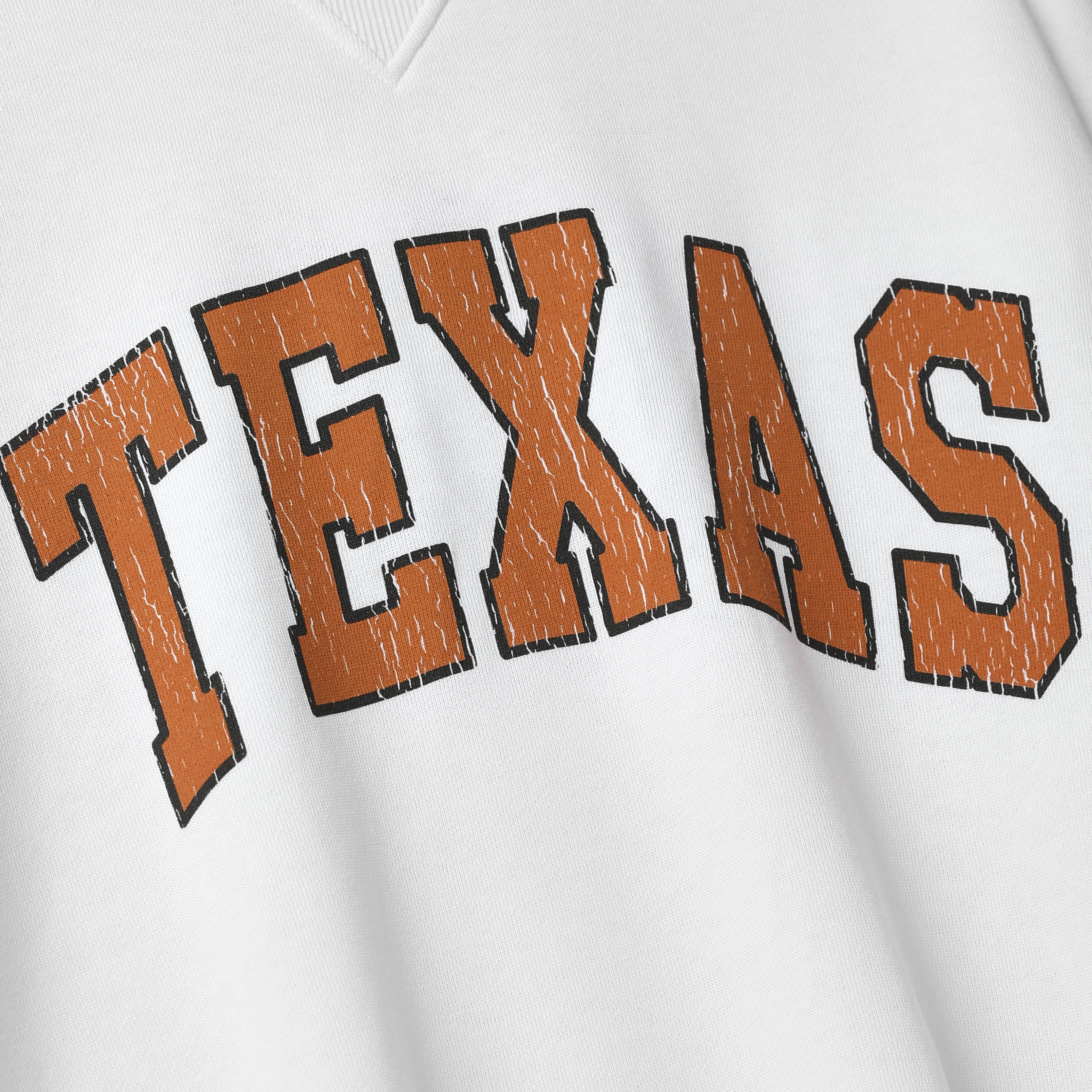 Chicka-D Arch Texas Distressed Campus Pullover