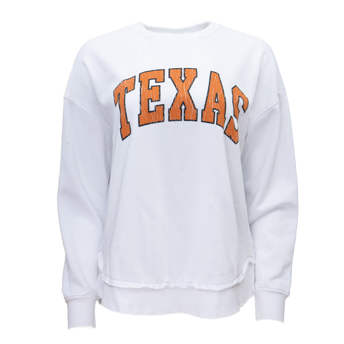 Texas Distressed Arch Texas Pullover
