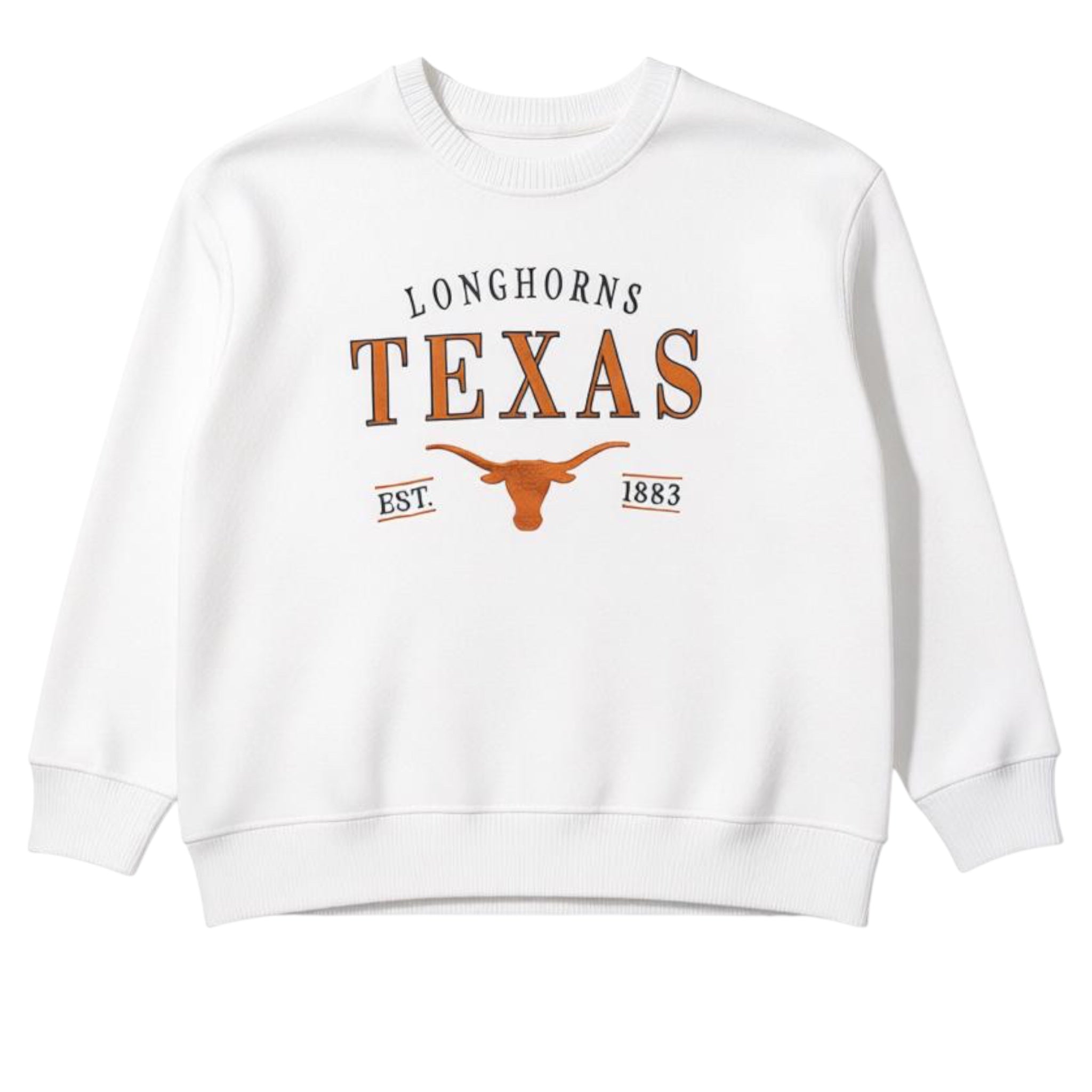 Chicka-D Texas Longhorns Embroider Sunset Pullover