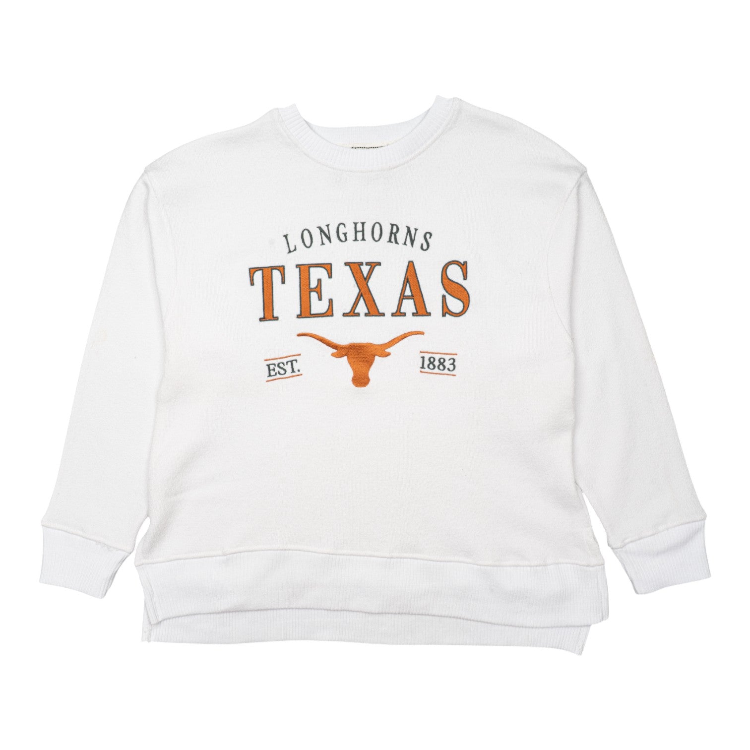 Chicka-D Texas Longhorns Embroider Sunset Pullover