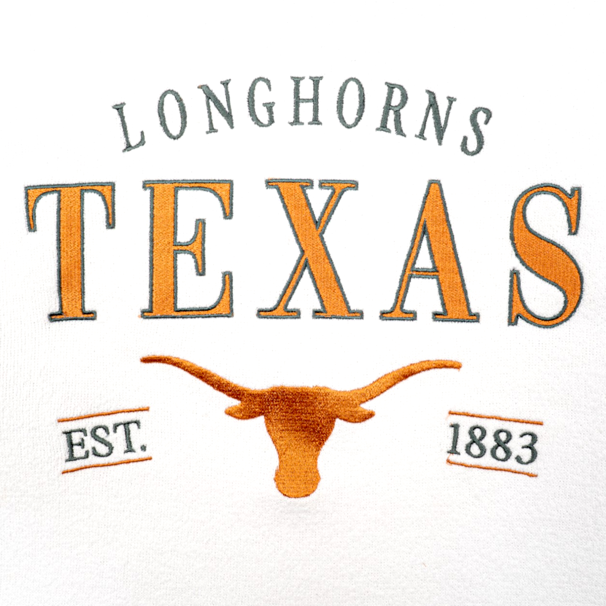 Chicka-D Texas Longhorns Embroider Sunset Pullover