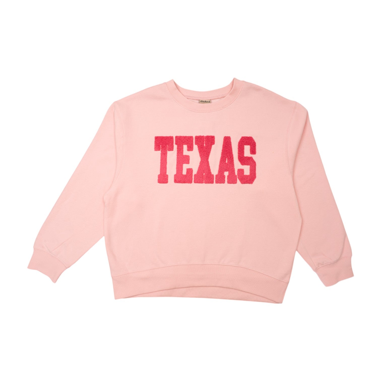 Chicka-D Texas Chenille Old School Tonal Crew