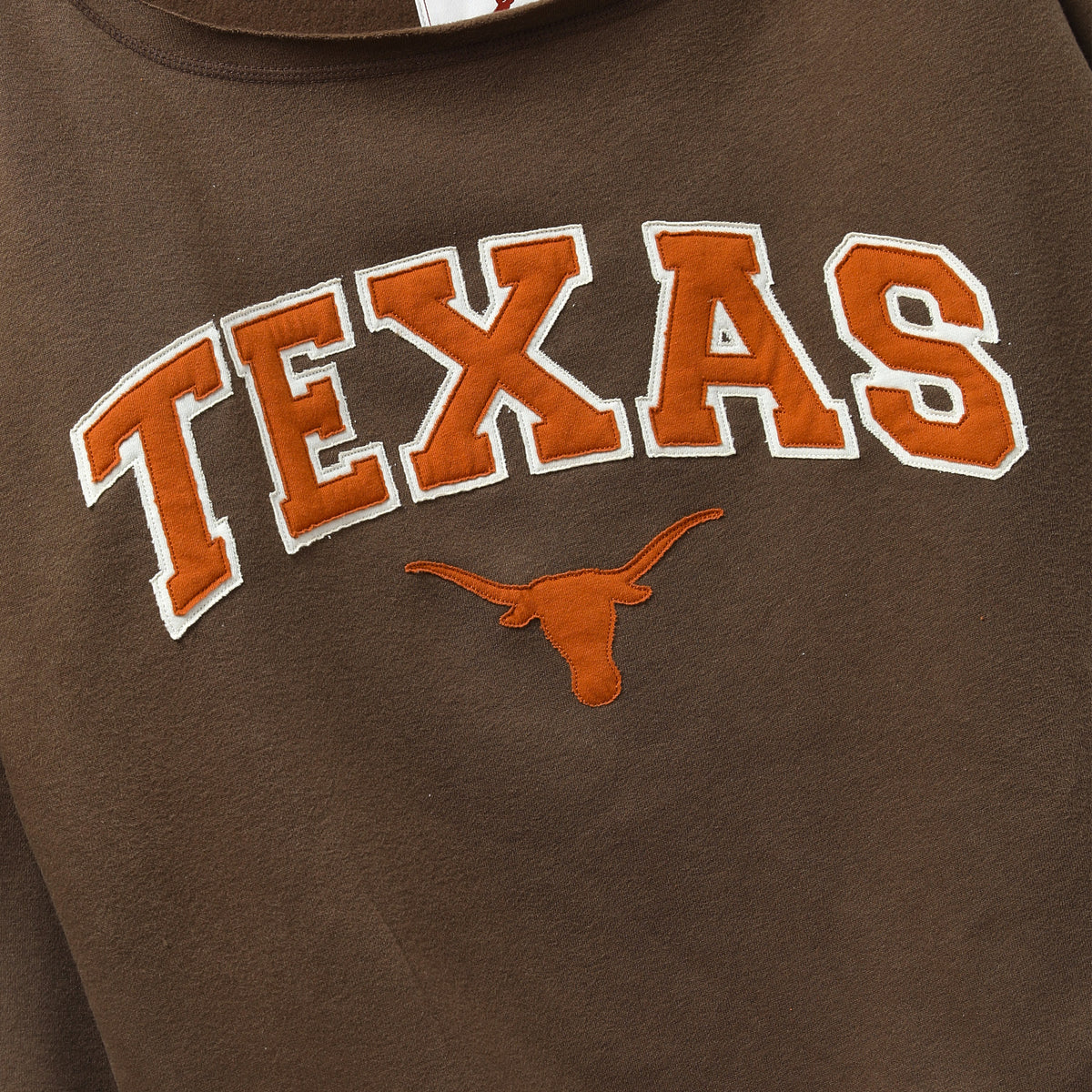 Texas Longhorns Tiffany Off the Shoulder Crew