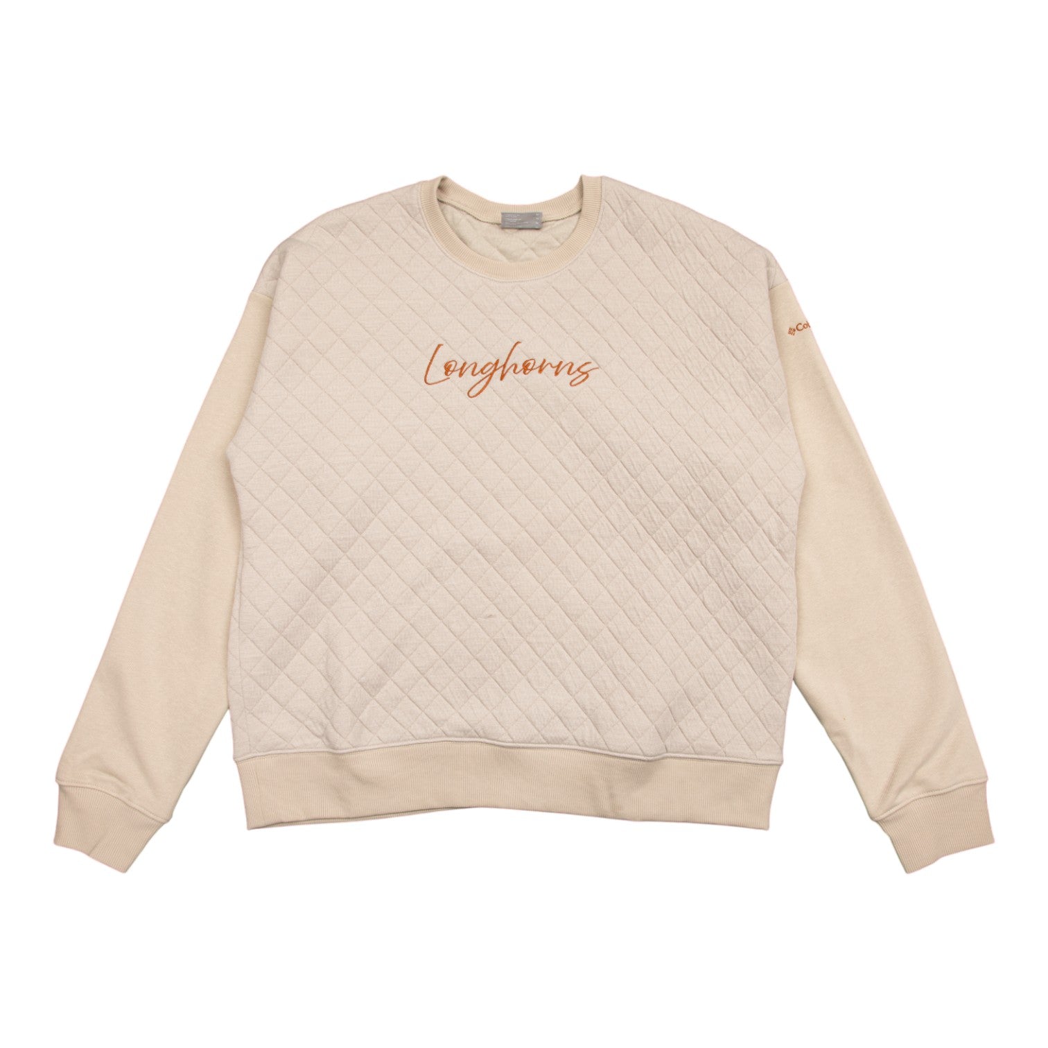Columbia Texas Longhorns Hart Mountain Quilted Crew