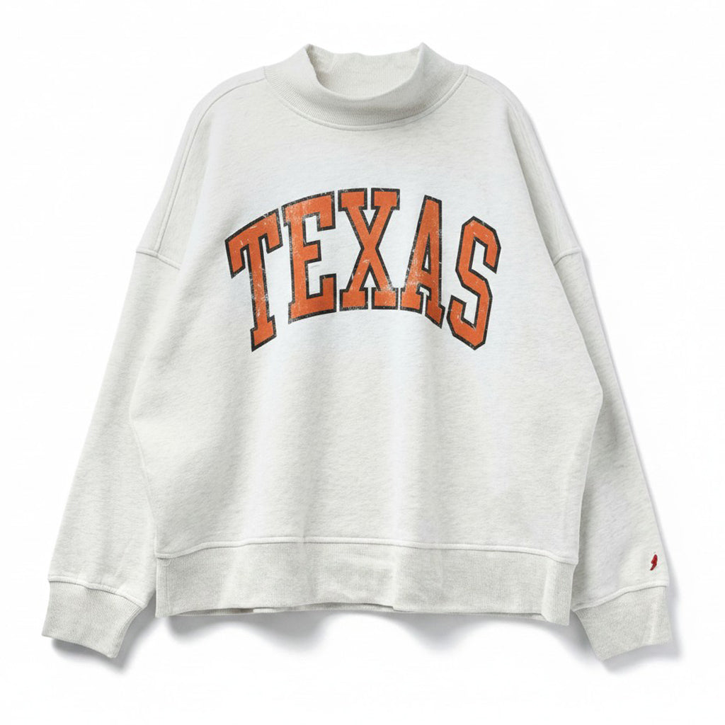 Texas Diana Mock Neck Sweatshirt
