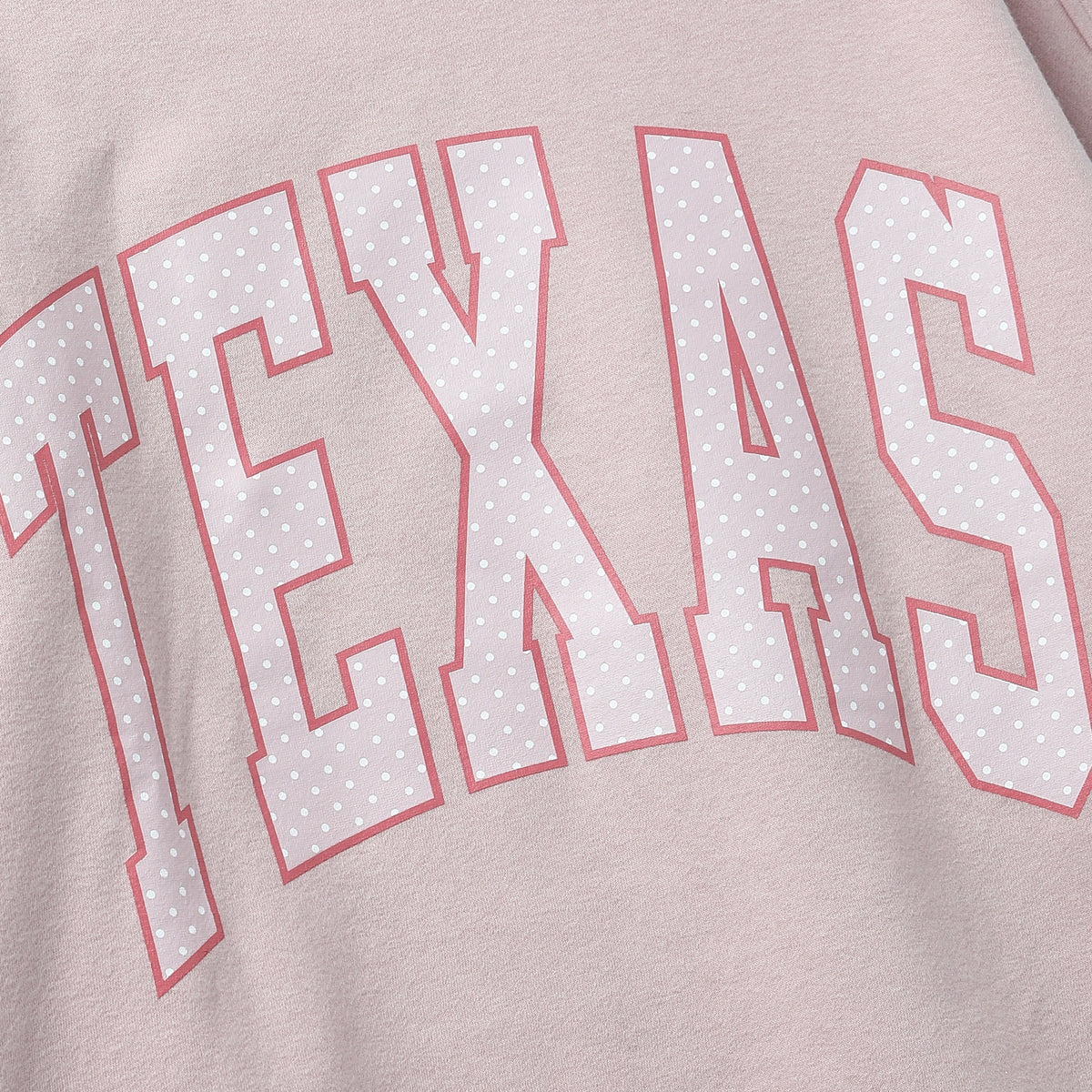 Texas Longhorns Polka Dot Diana Mock Neck