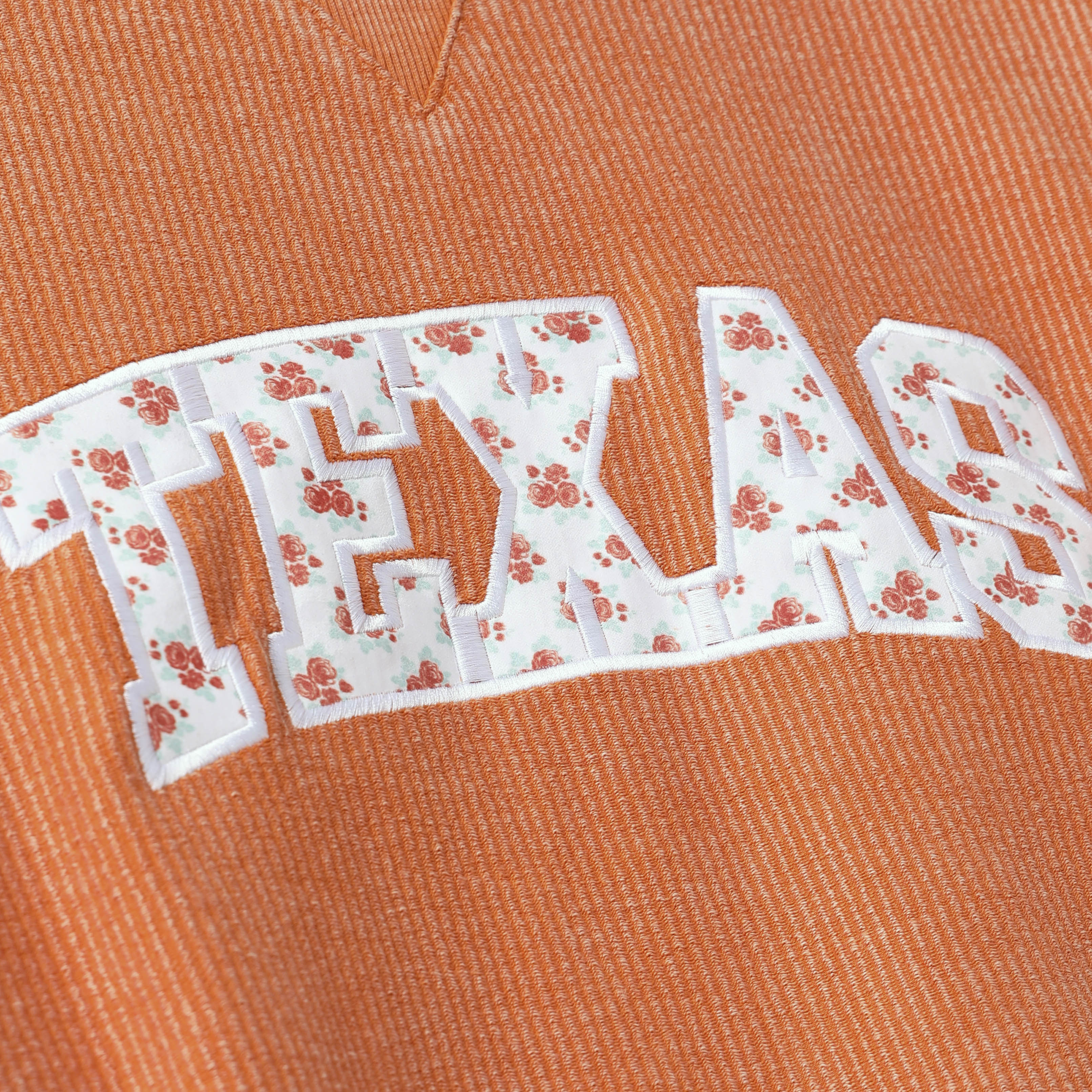 Chicka-D Texas Longhorns Spring Semester Corded Boxy Pullover