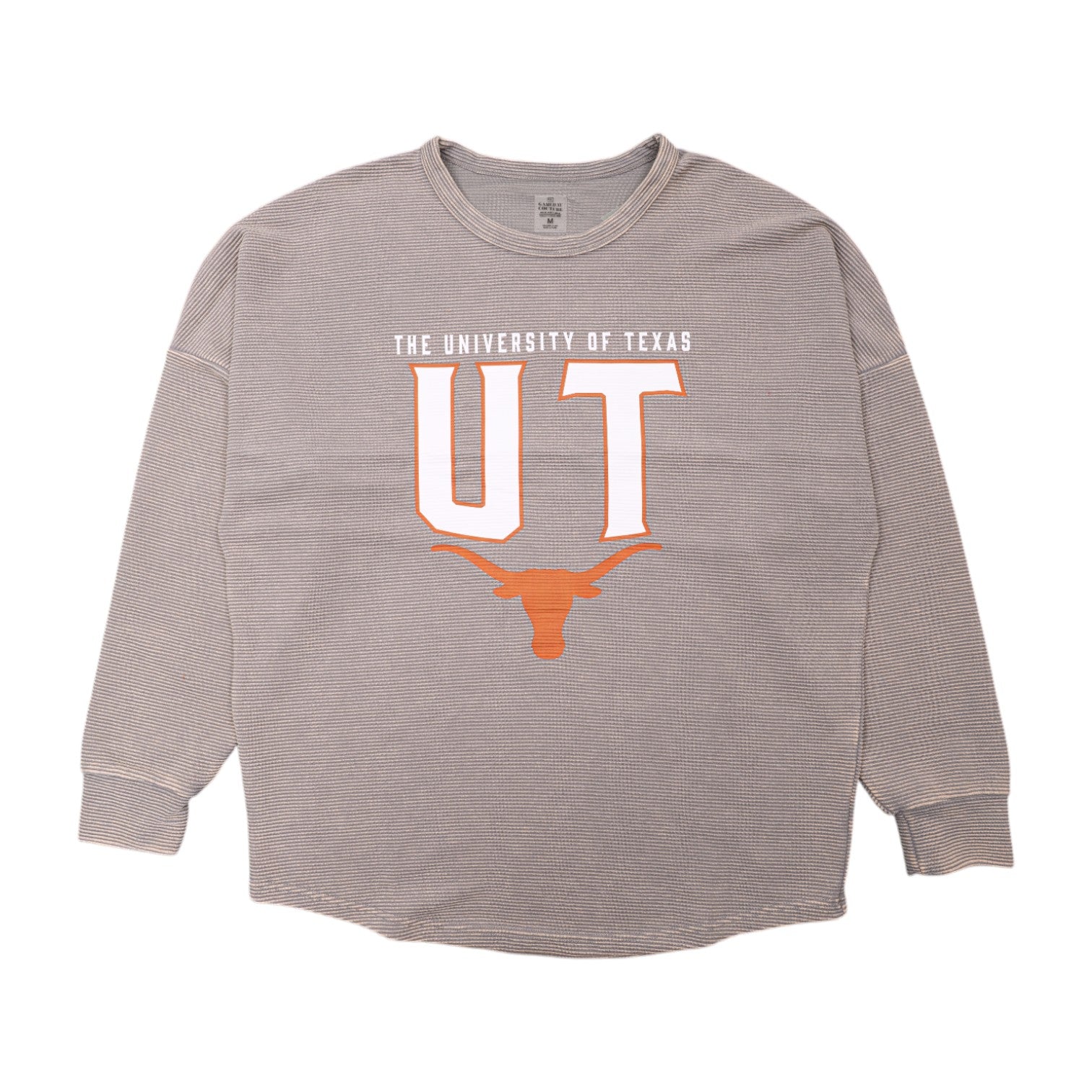 Texas Longhorns Pure Motion Vintage Wash Corded Pullover