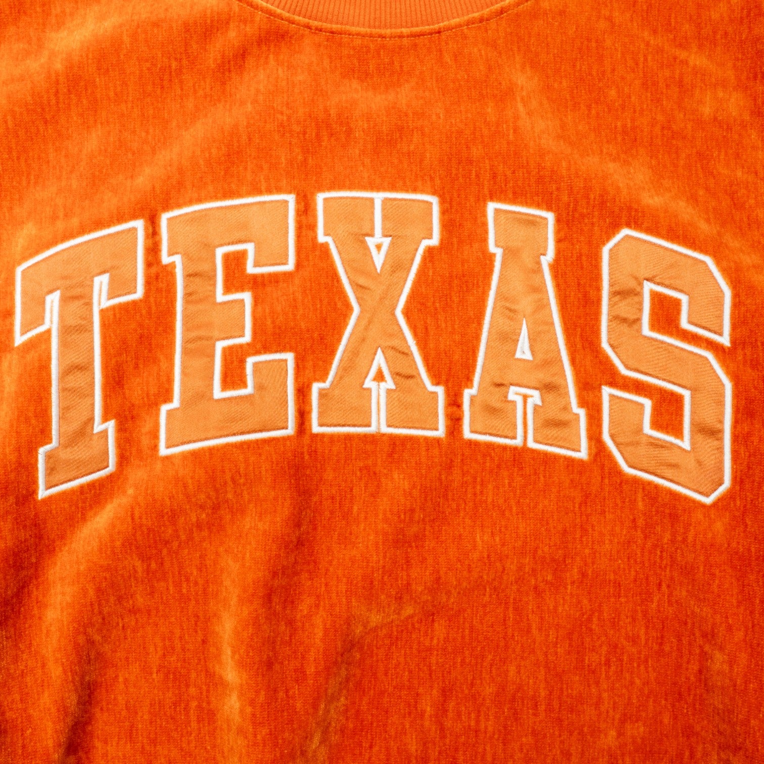 Texas Longhorns Make a Move Velour Crewneck