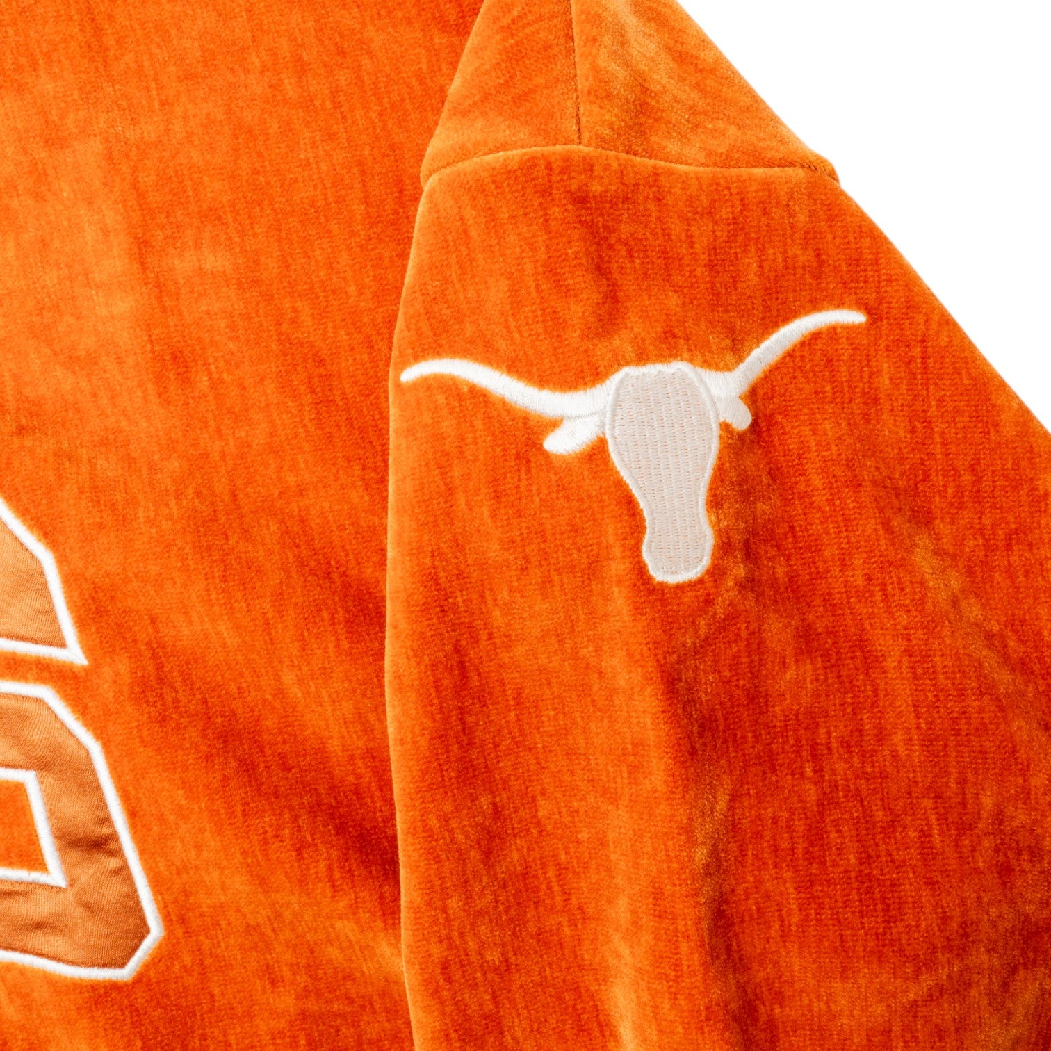 Texas Longhorns Make a Move Velour Crewneck
