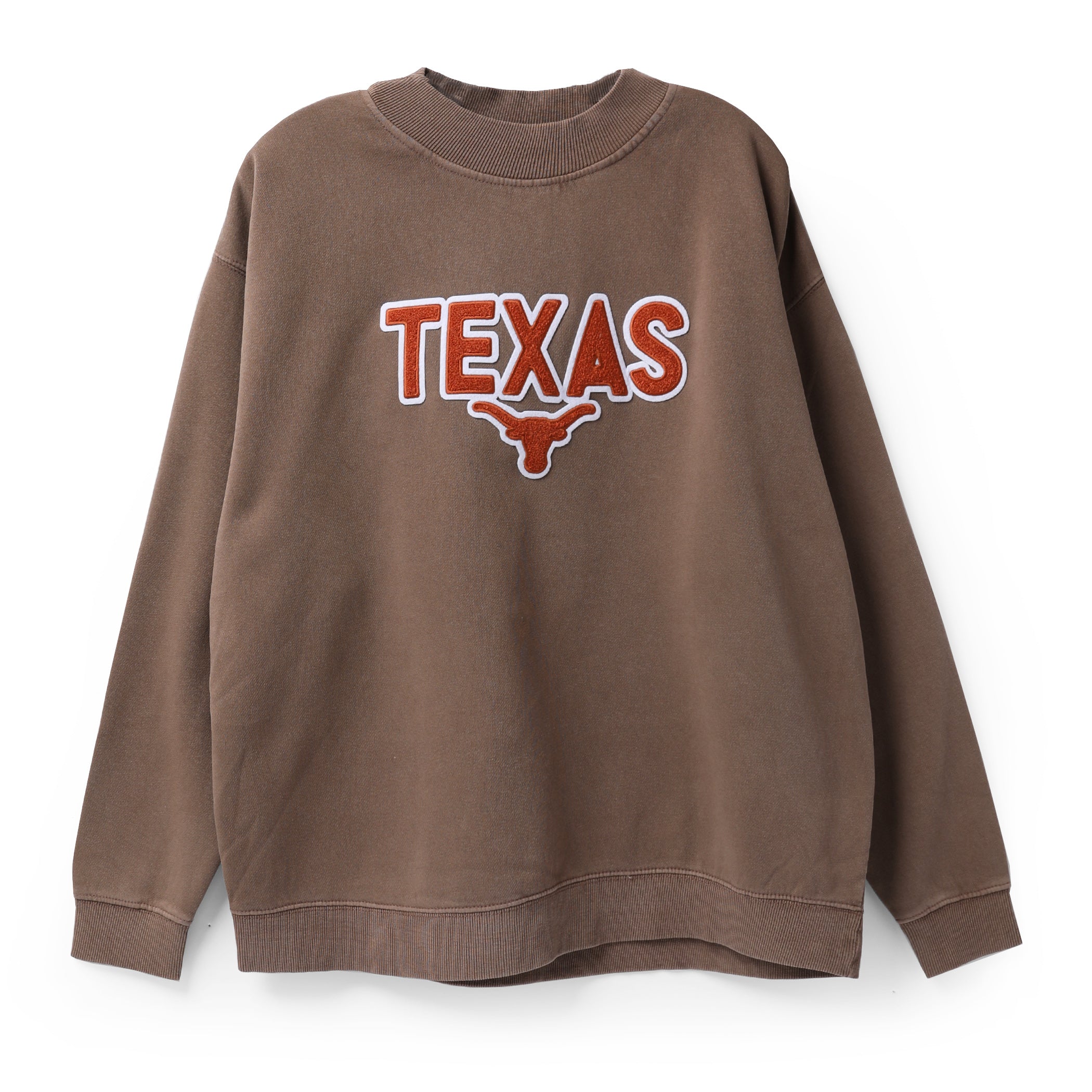 Chicka-D Texas Longhorns Nantucket Chenille Mock Neck