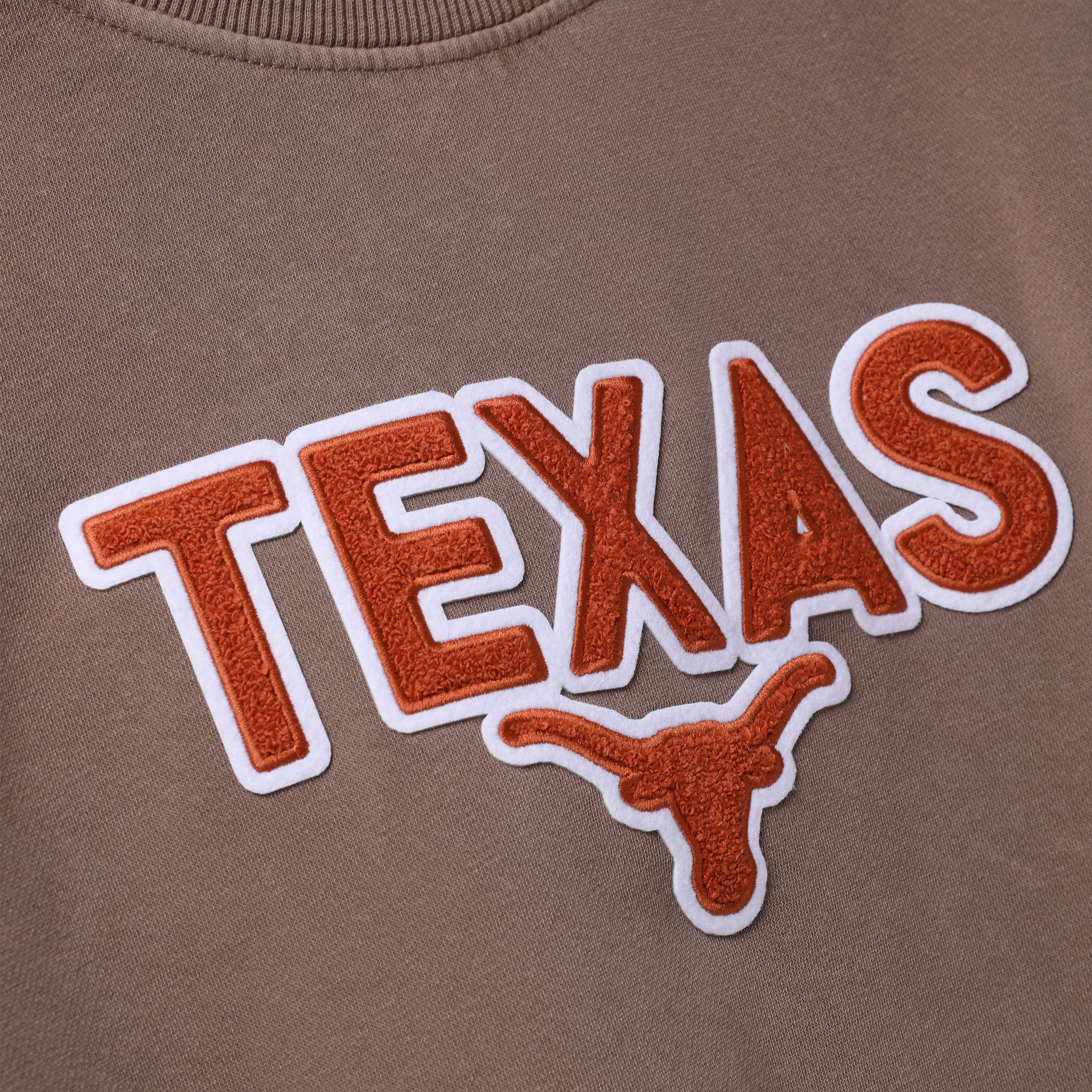 Chicka-D Texas Longhorns Nantucket Chenille Mock Neck