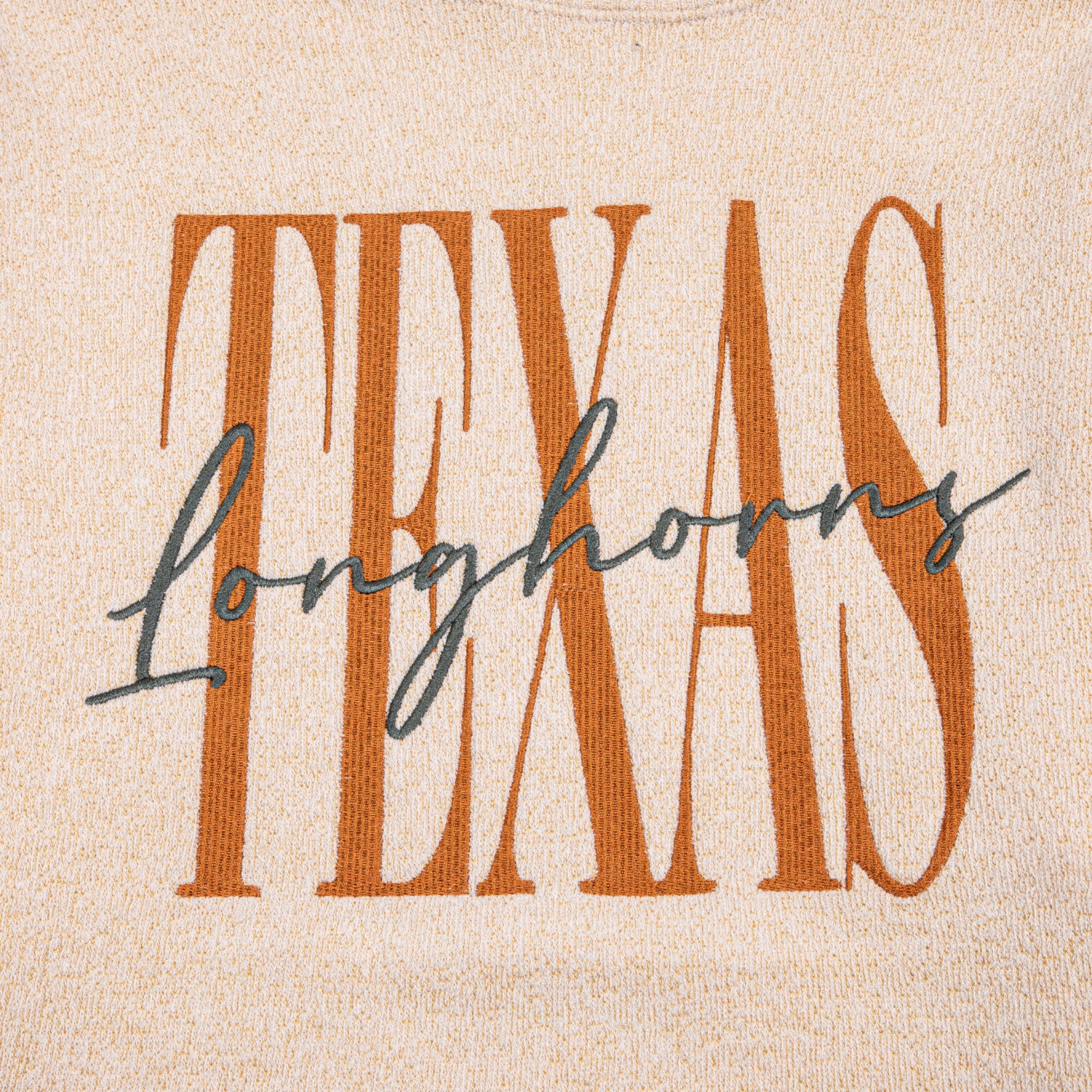Chicka-D Texas Longhorns Warm Up Crew Sweatshirt
