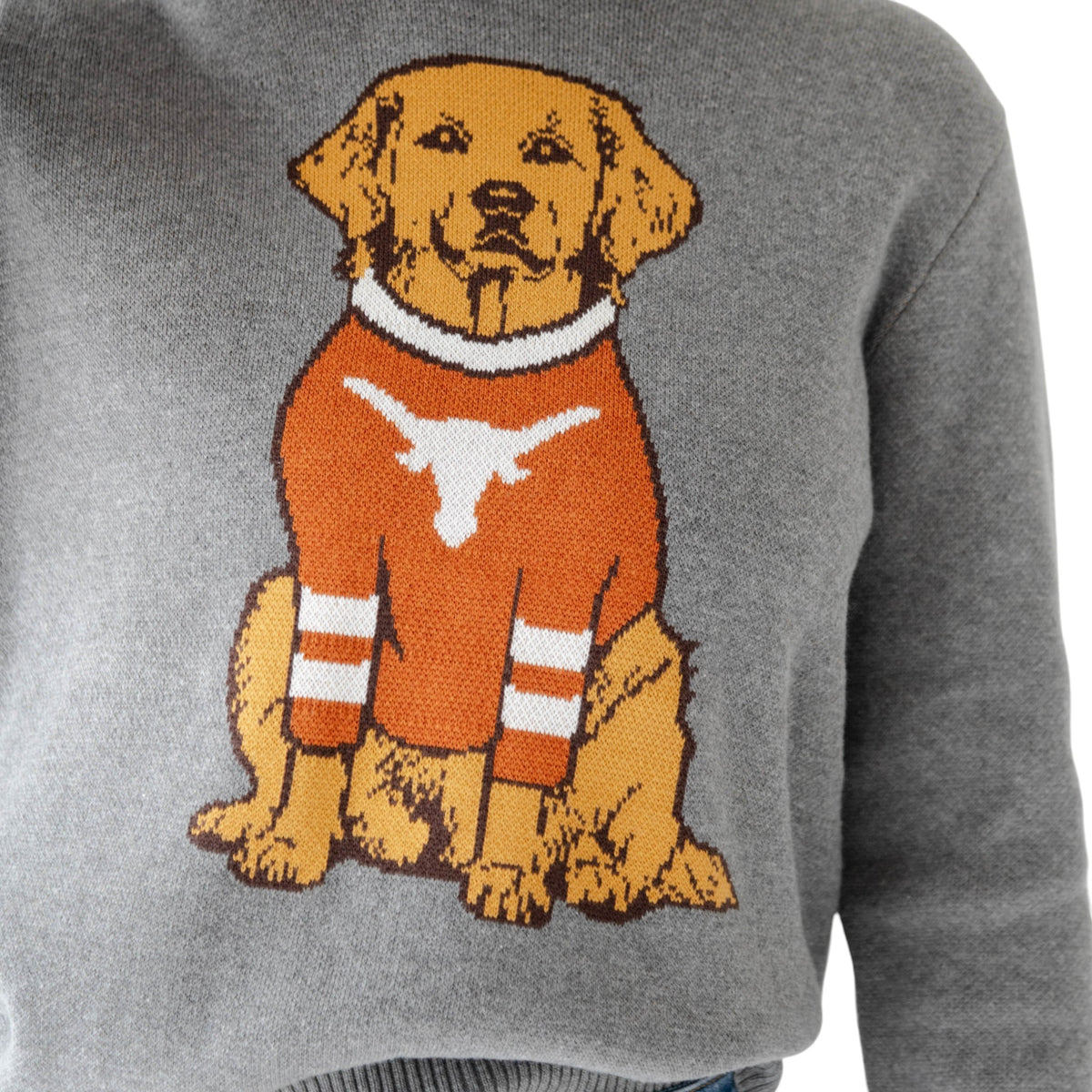 Texas Longhorns Women's Lucky Dog Crewneck Sweater