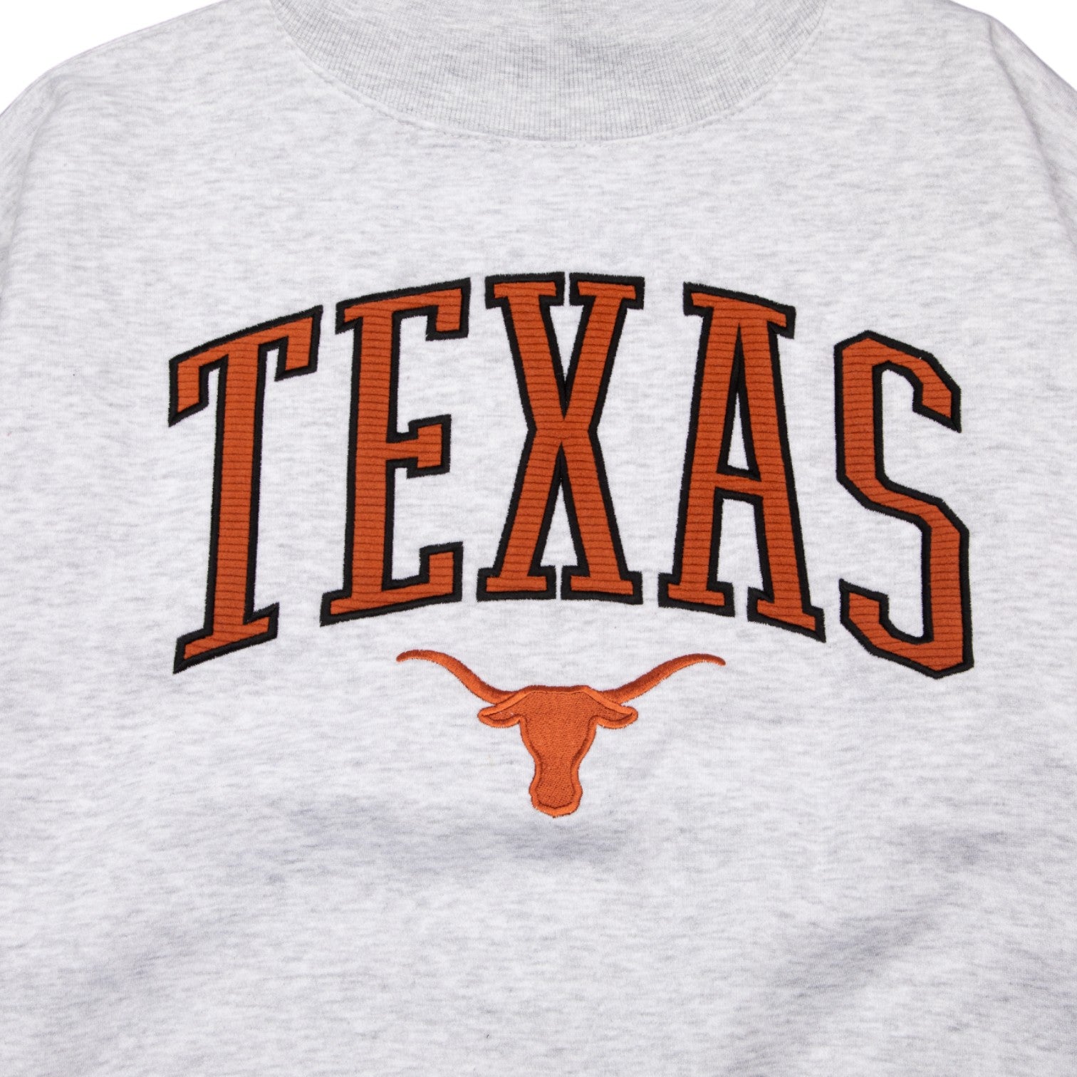 Texas Longhorns Mock Neck New Zealand Lingo Crew