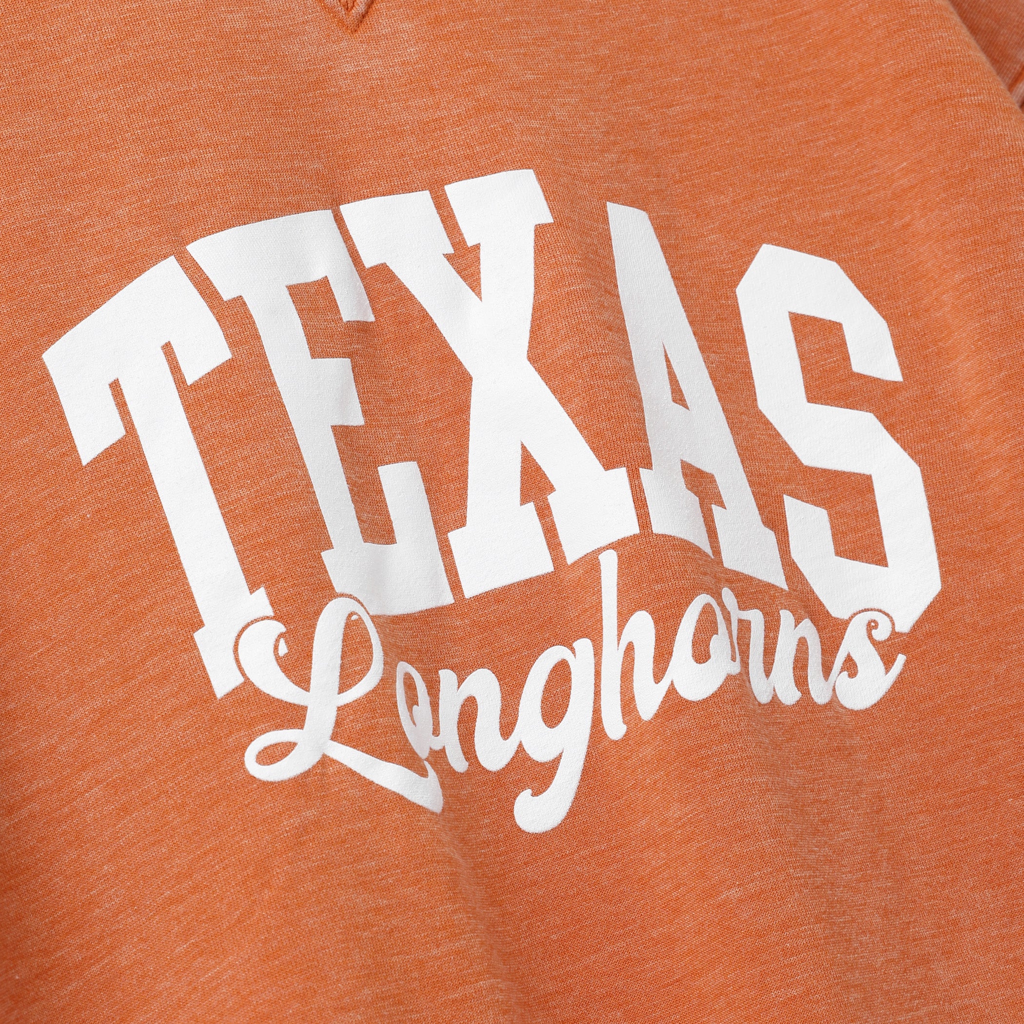 Chicka-D Texas Longhorns Coed Campus Pullover