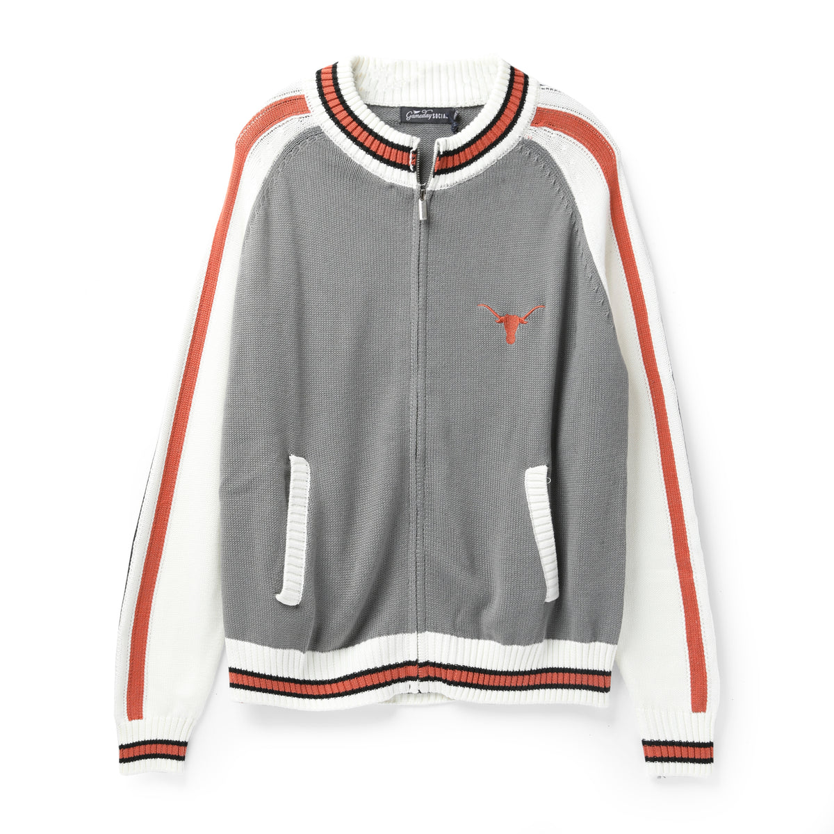 Texas Longhorns Zander Zip Up Sweater