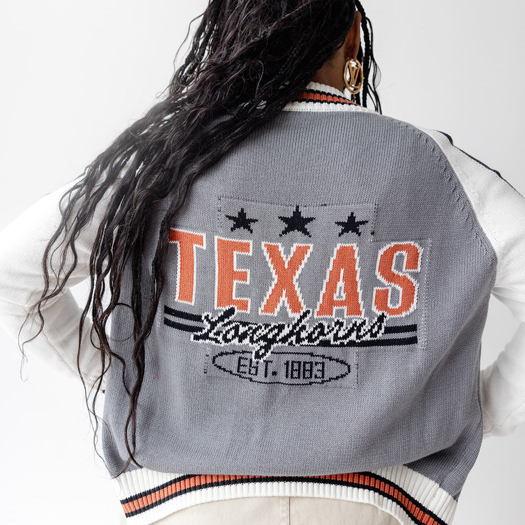 Texas Longhorns Zander Zip Up Sweater